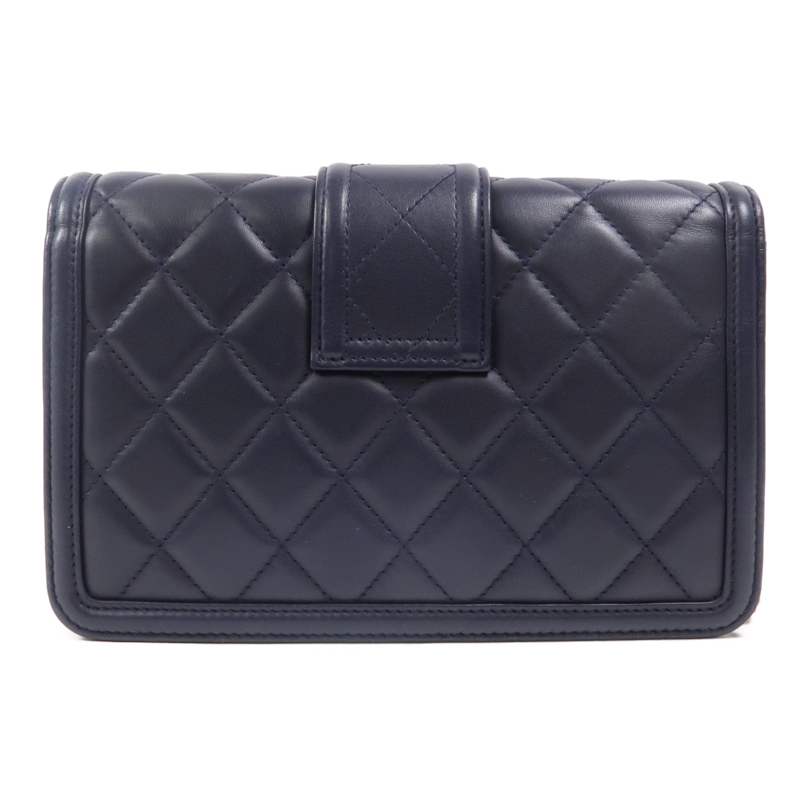 CHANEL 羊皮皮革Elegant CC Wallet On Chain鏈帶肩背袋
