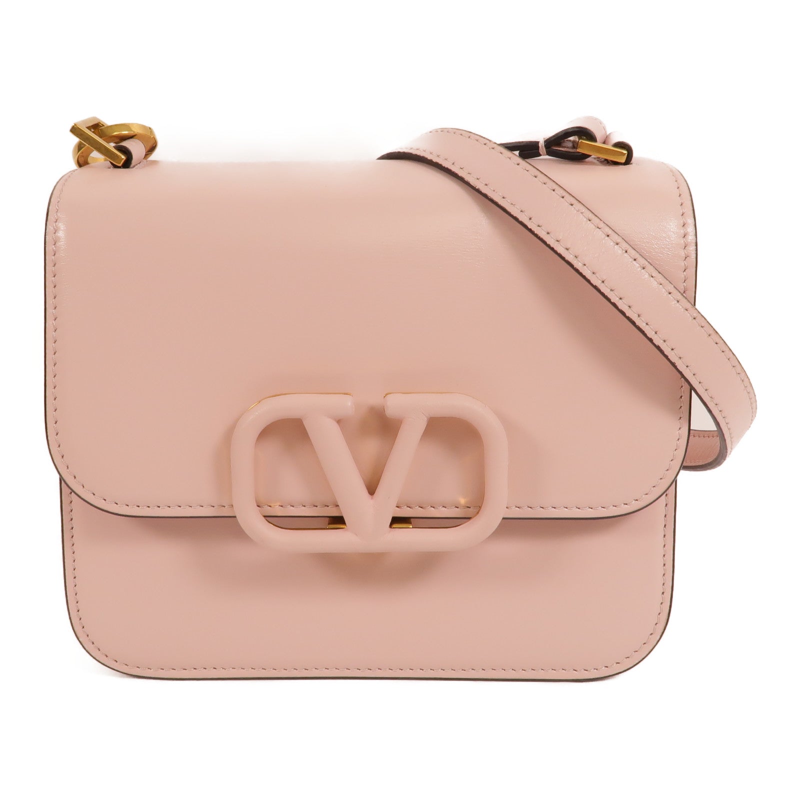 Valentino 牛皮皮革Vsling肩背袋