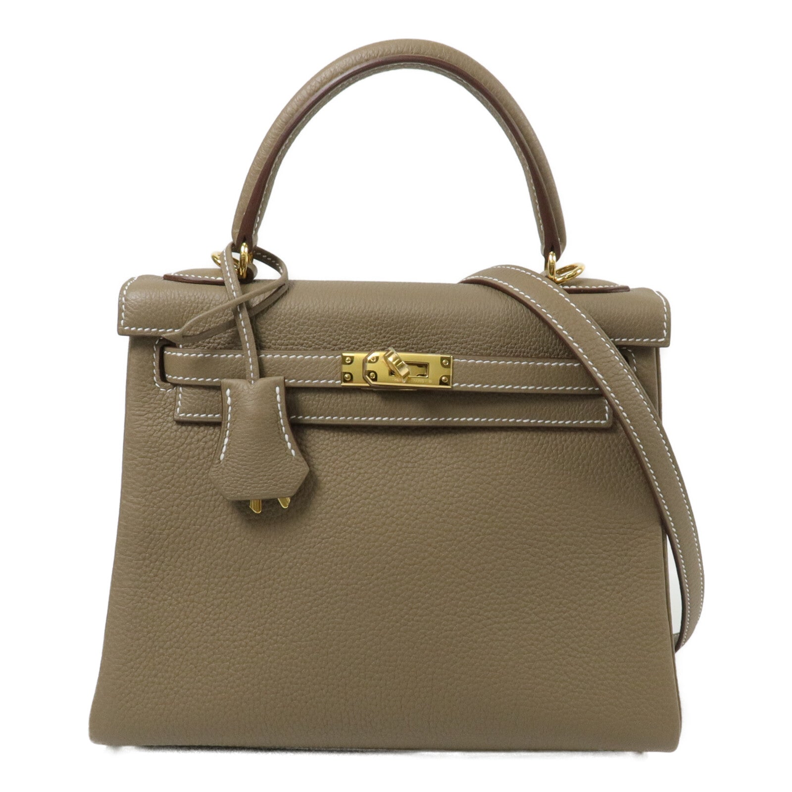 HERMES Togo皮革Kelly 25手挽肩背兩用袋