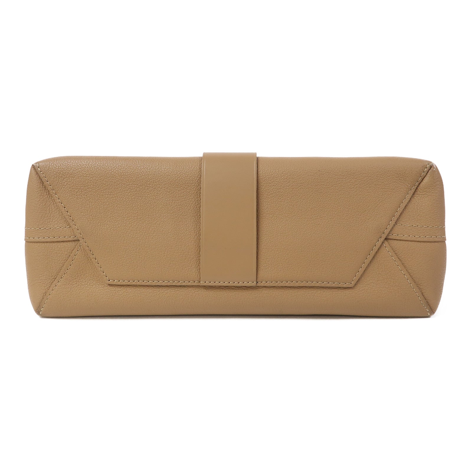 LOUIS VUITTON 【激減優惠】牛皮皮革Very One Handle銀扣手挽肩背兩用袋米色