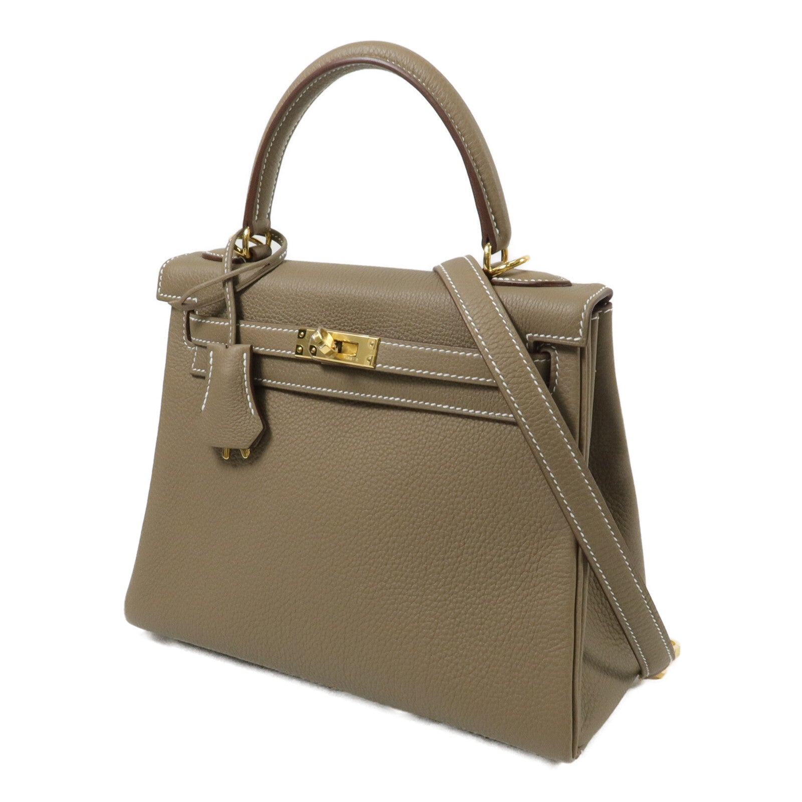 HERMES Togo皮革Kelly 25手挽肩背兩用袋