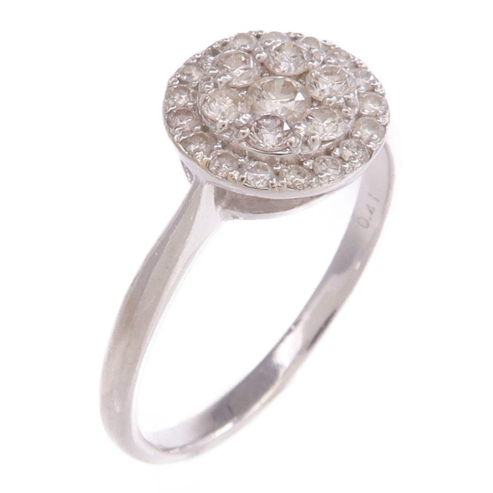 JEWELRY 18K白金Diamond Ring鑽石戒指US#6.25