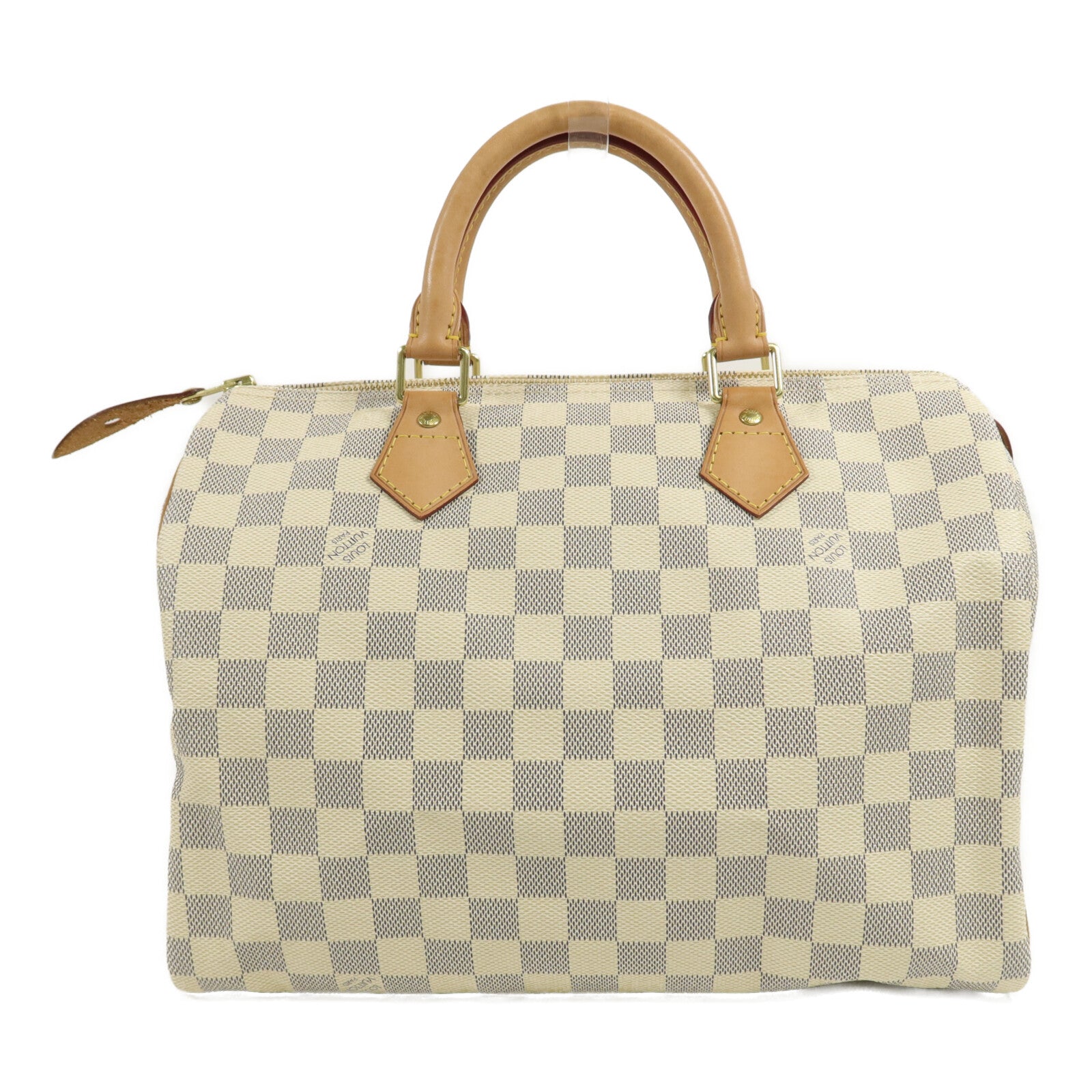 LOUIS VUITTON Damier Azur Speedy 30手挽袋
