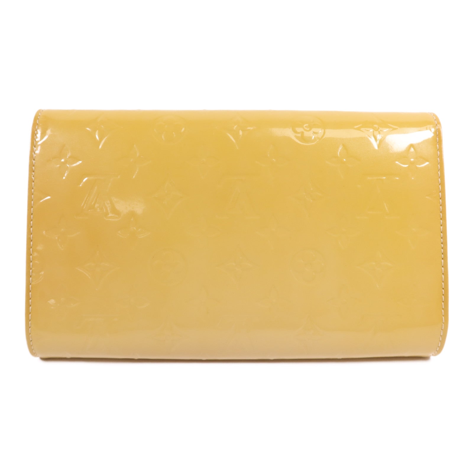 LOUIS VUITTON Vernis Ana Pochette金扣鏈帶肩背袋