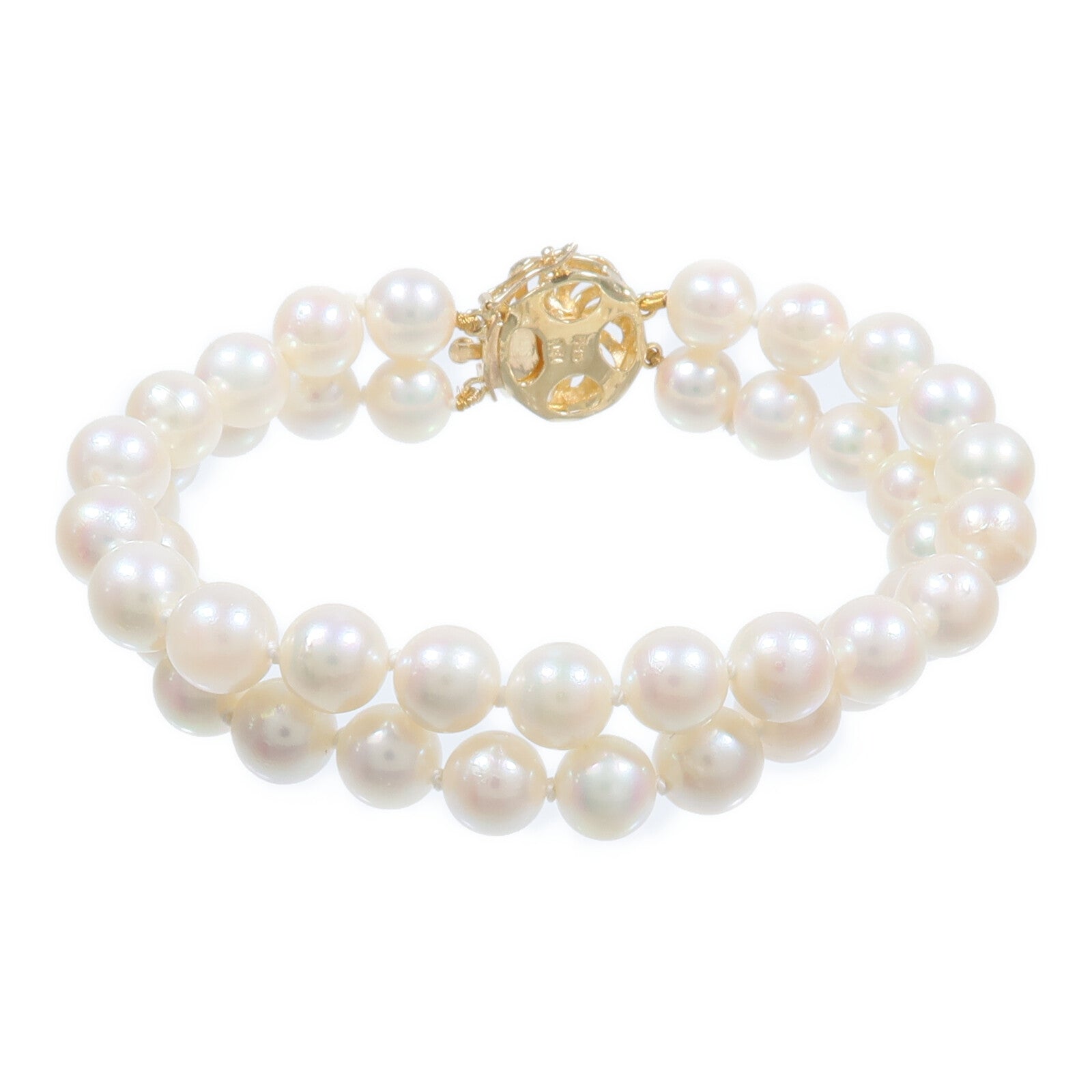 JEWELRY 14K玫瑰金Pearl Bracelet珍珠手鏈