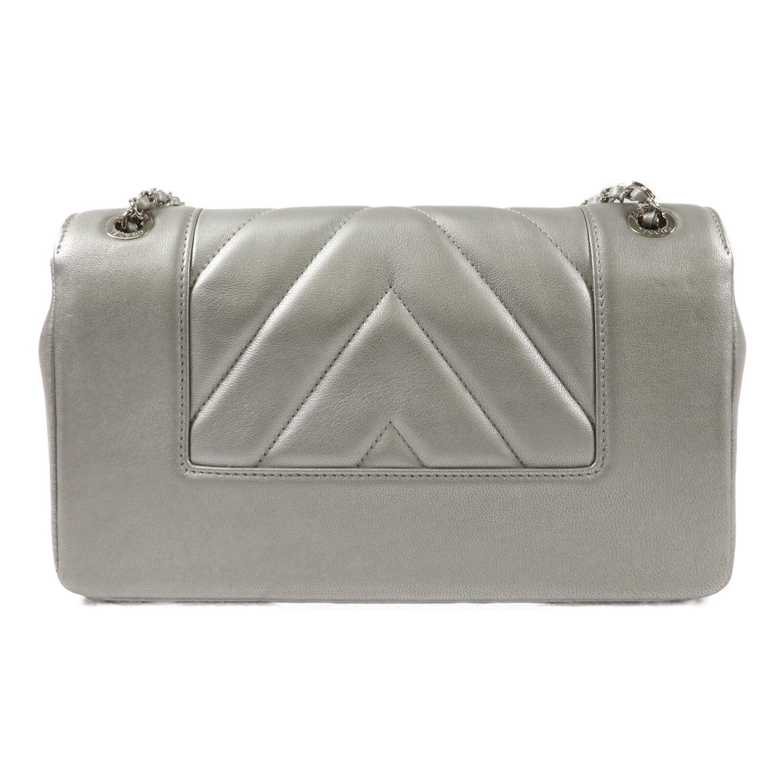 CHANEL 牛皮皮革Mademoiselle Flap Bag鏈帶肩背袋