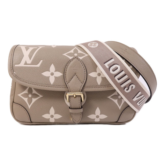LOUIS VUITTON Monogram Empreinte Diane PM金扣手挽肩背兩用袋