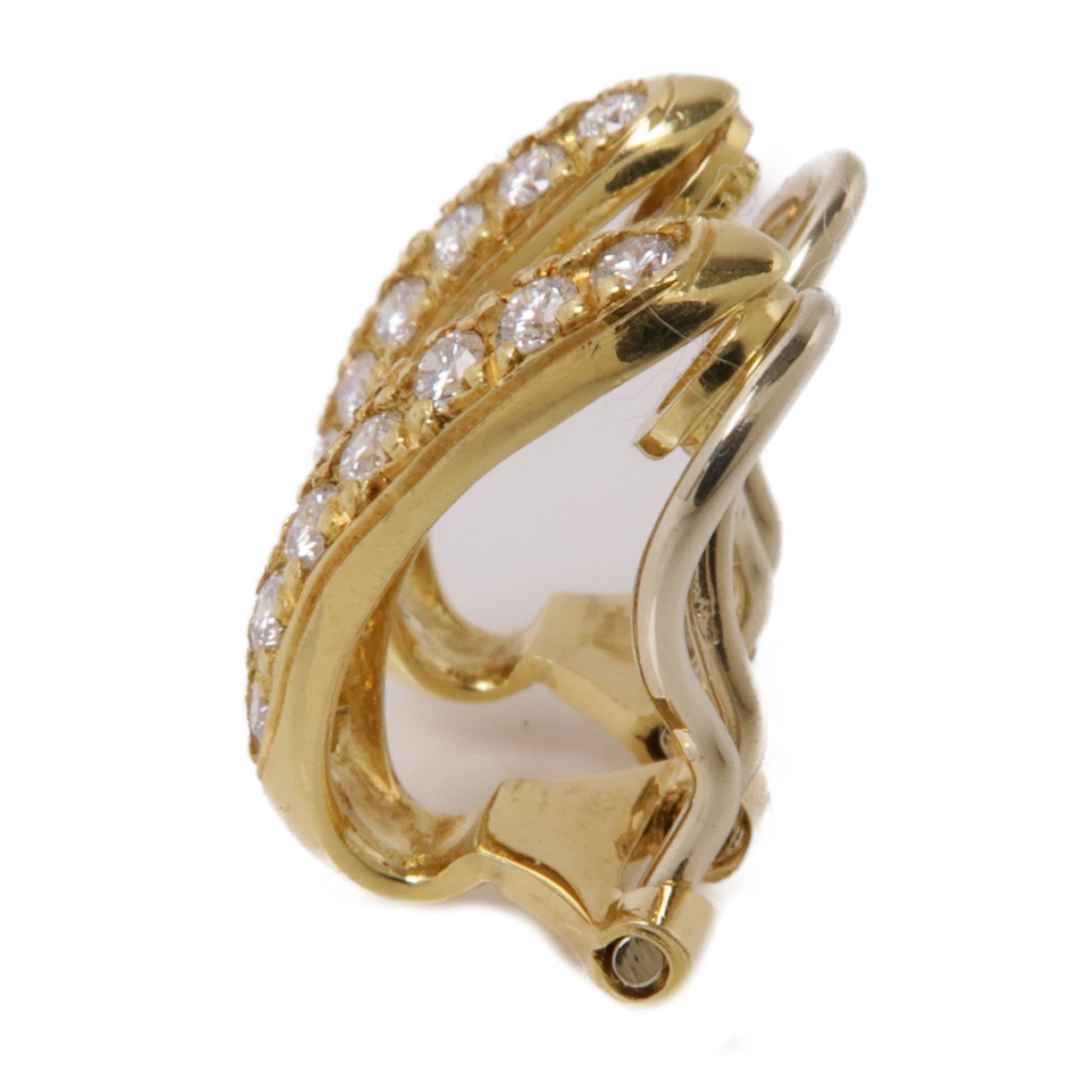 JEWELRY 18K黃金Diamond Earrings鑽石耳環