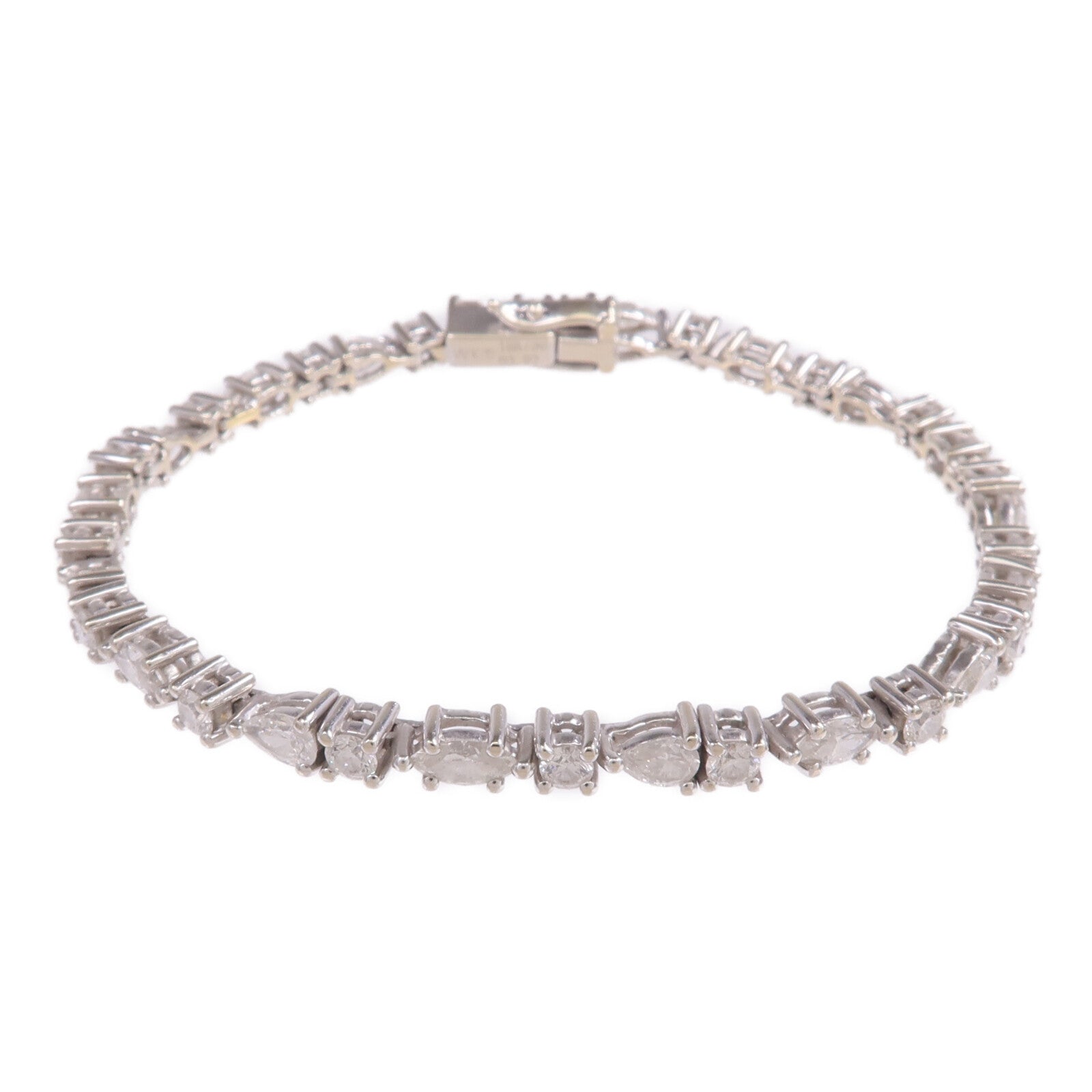 JEWELRY 18K白金Diamond Bracelet鑽石手鏈