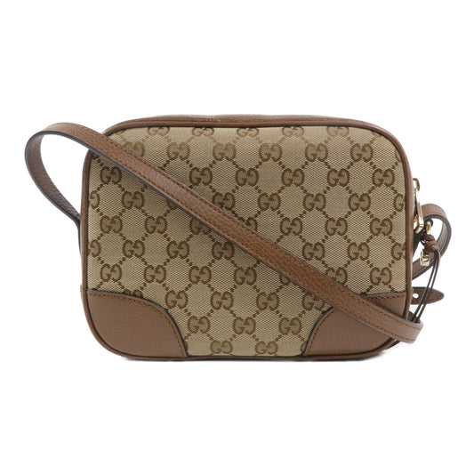 GUCCI 帆布Mini Bree Messenger Bag肩背袋