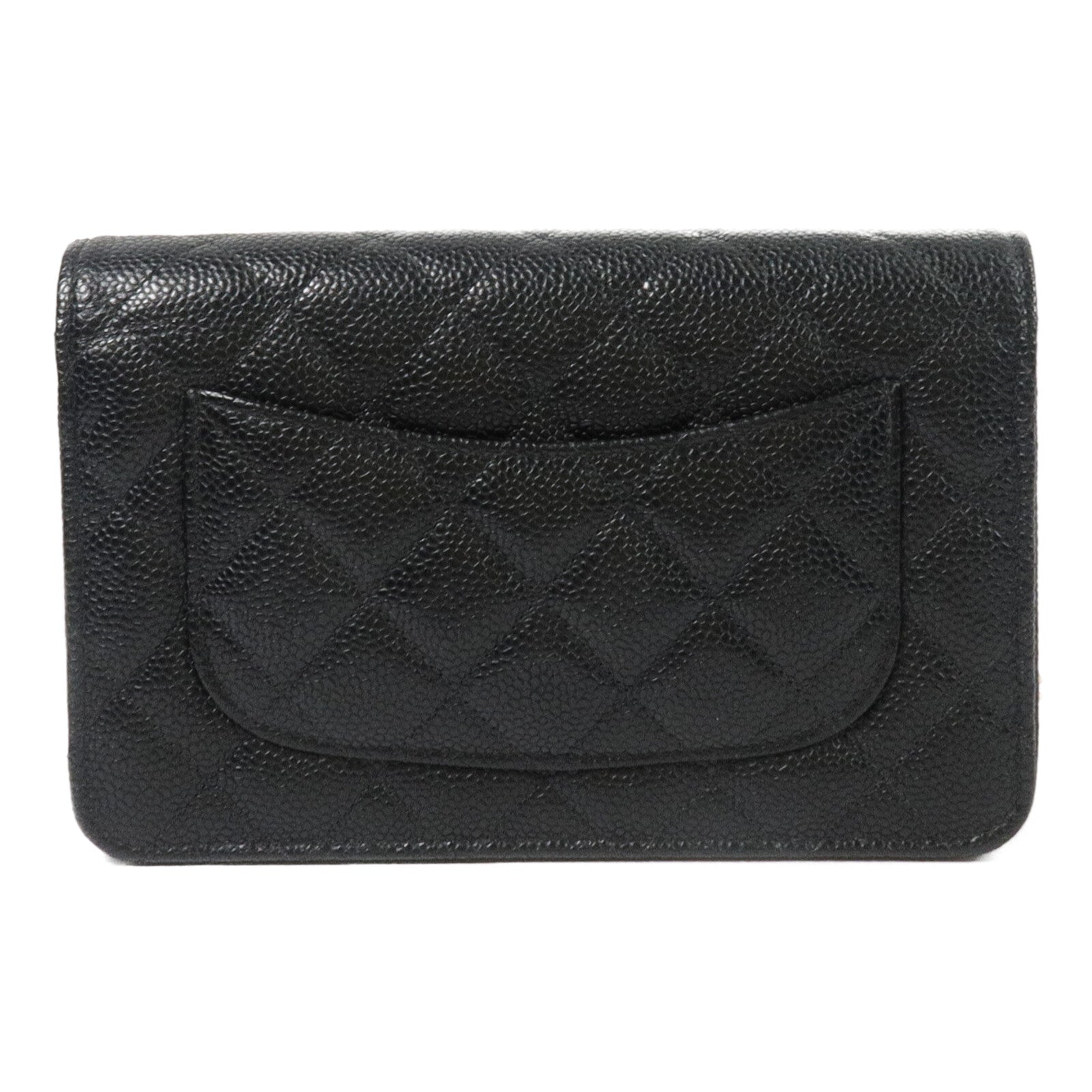 CHANEL 牛皮皮革WOC Wallet On Chain鏈帶肩背袋