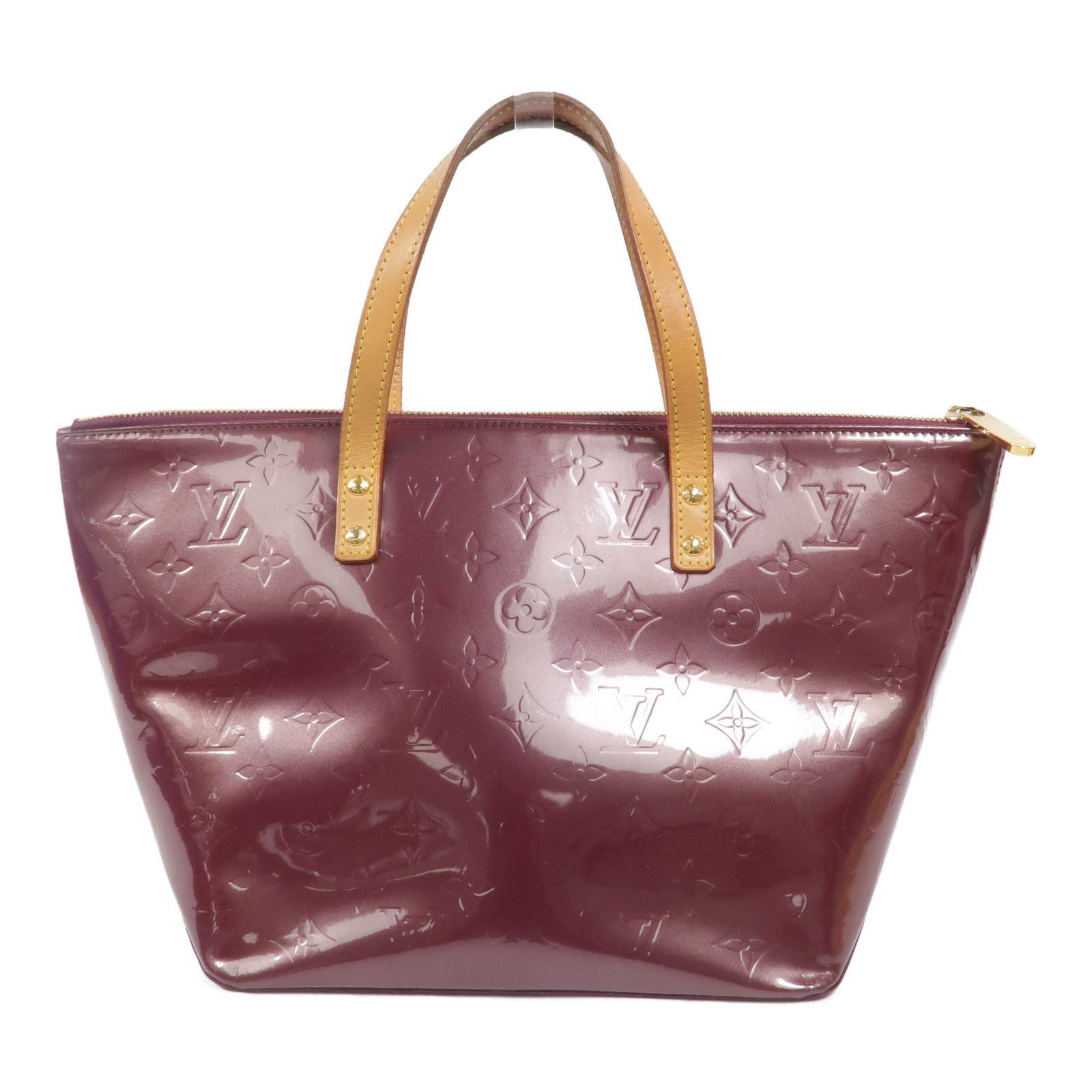 LOUIS VUITTON Monogram Vernis Bellevue手挽袋