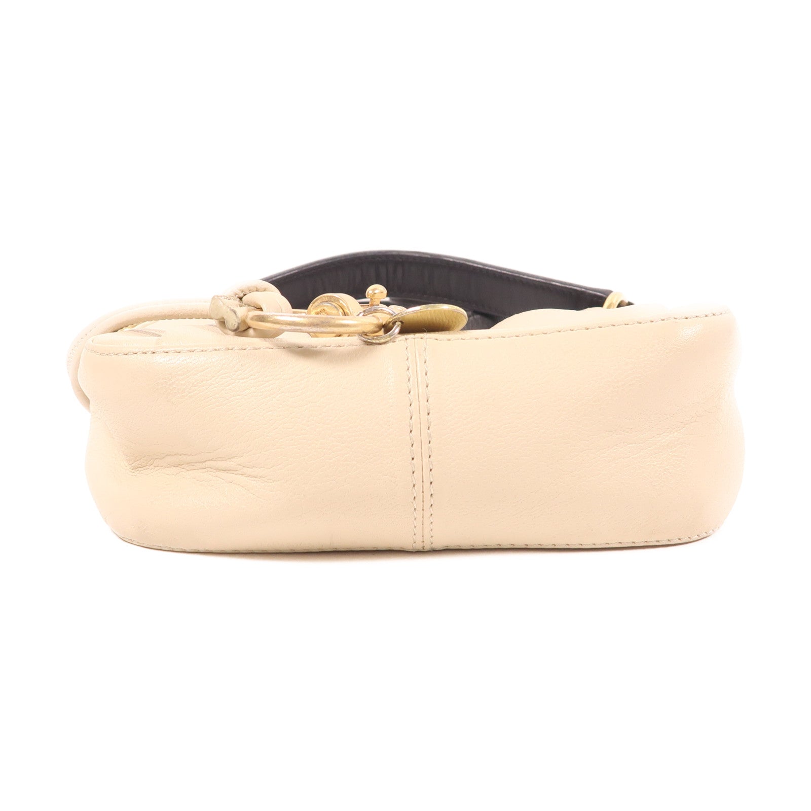 SEE BY CHLOE 牛皮皮革2 Way Shoulder金扣手挽肩背兩用袋