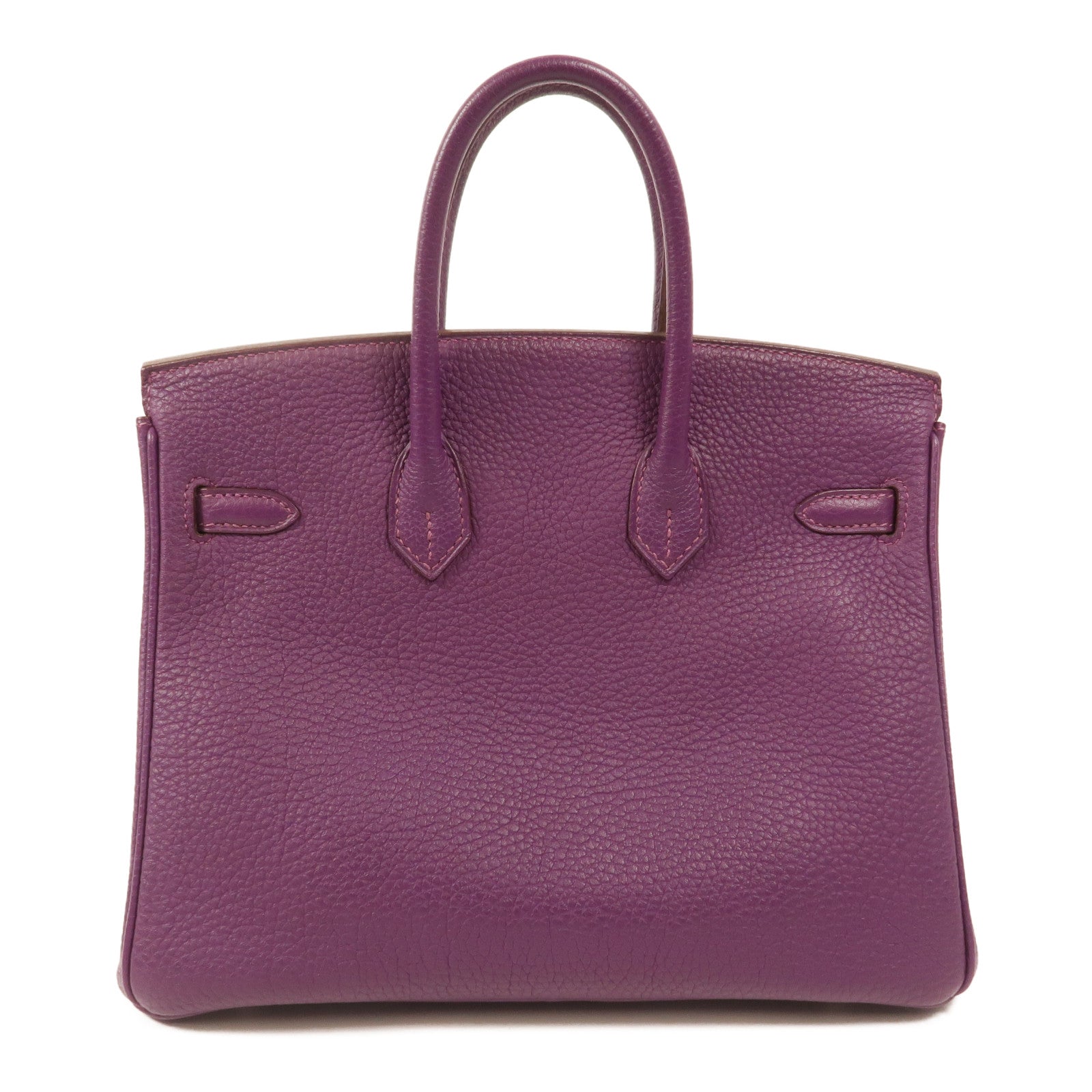 HERMES Togo皮革Birkin 25手挽袋Anemone