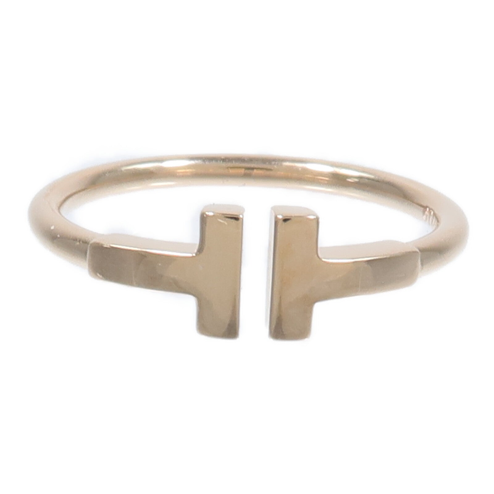 TIFFANY&CO 18K玫瑰金T Wire Ring戒指
