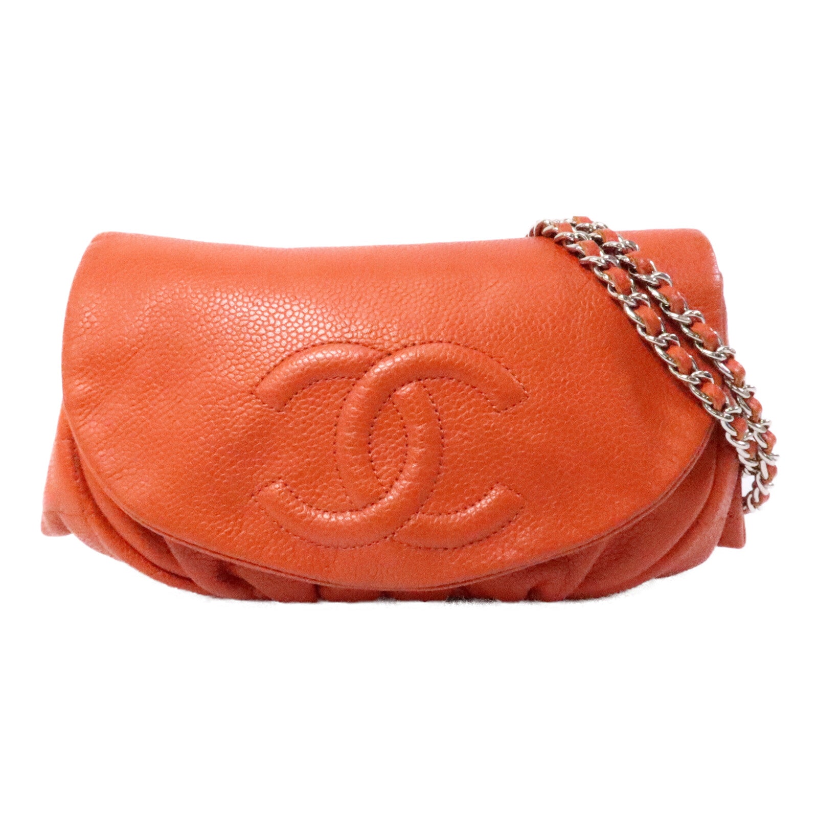 CHANEL 牛皮皮革Chain Shoulder肩背袋