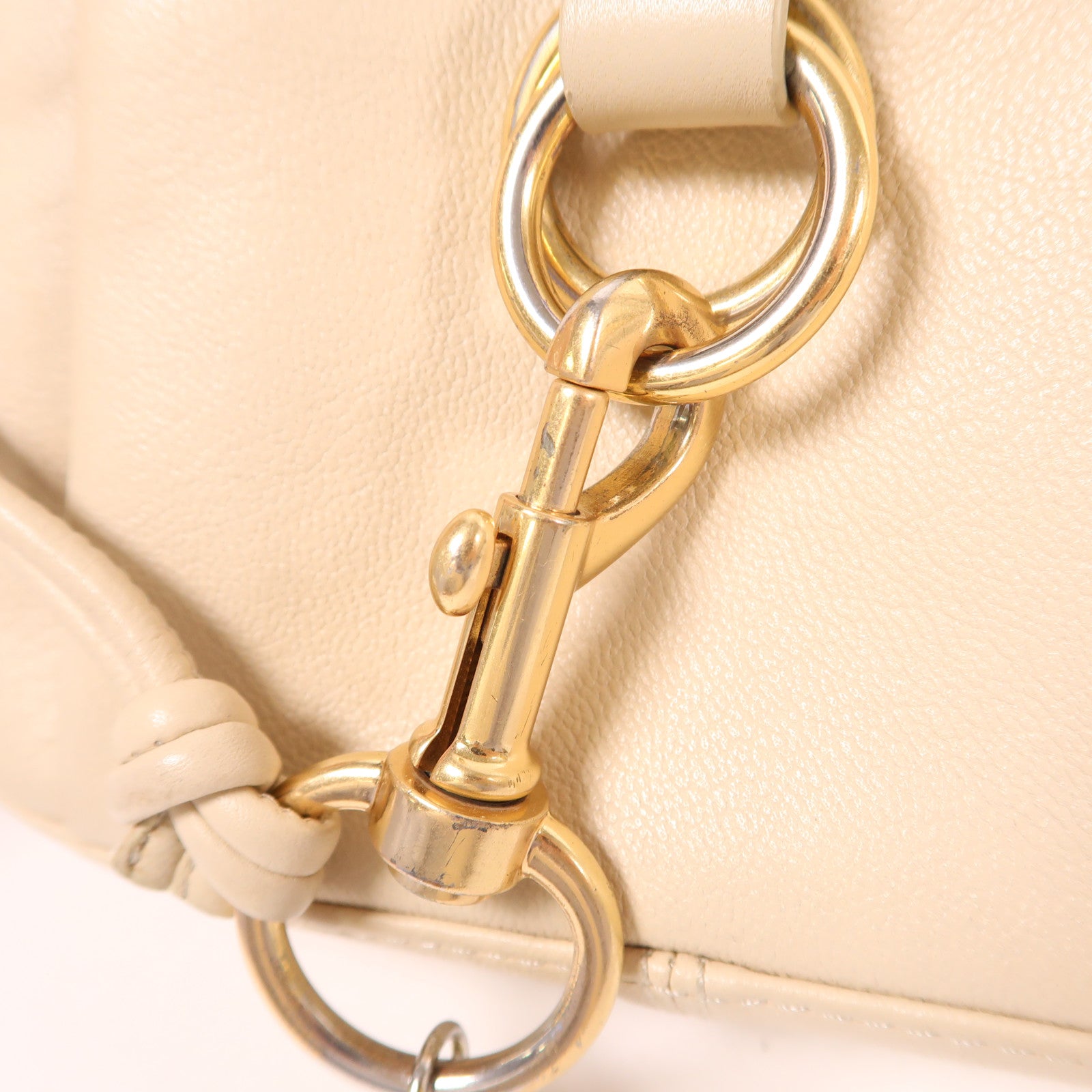 SEE BY CHLOE 牛皮皮革2 Way Shoulder金扣手挽肩背兩用袋