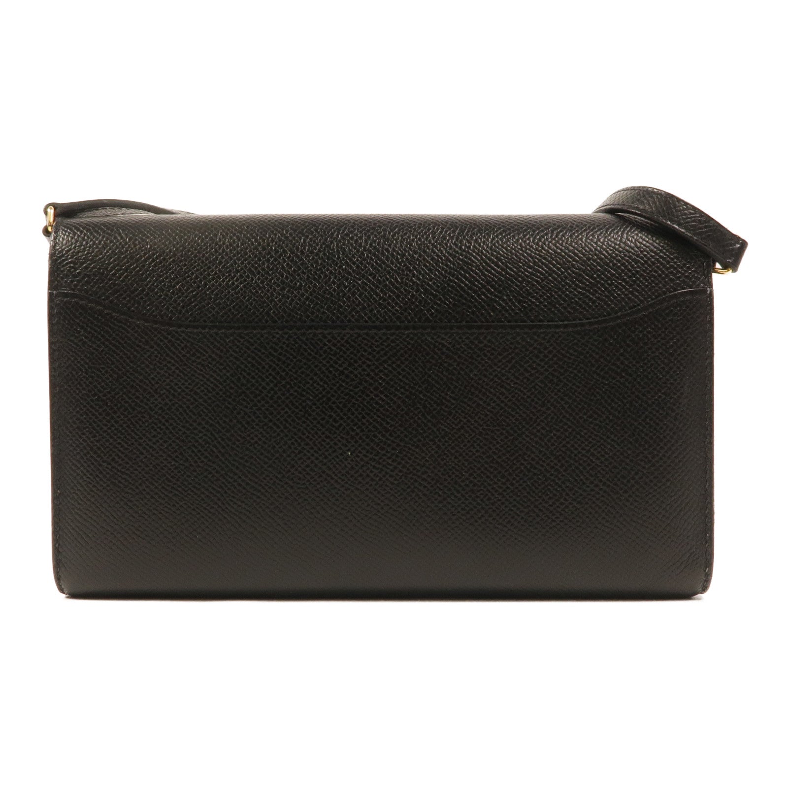 HERMES 皮革Constance To Go肩背袋Noir