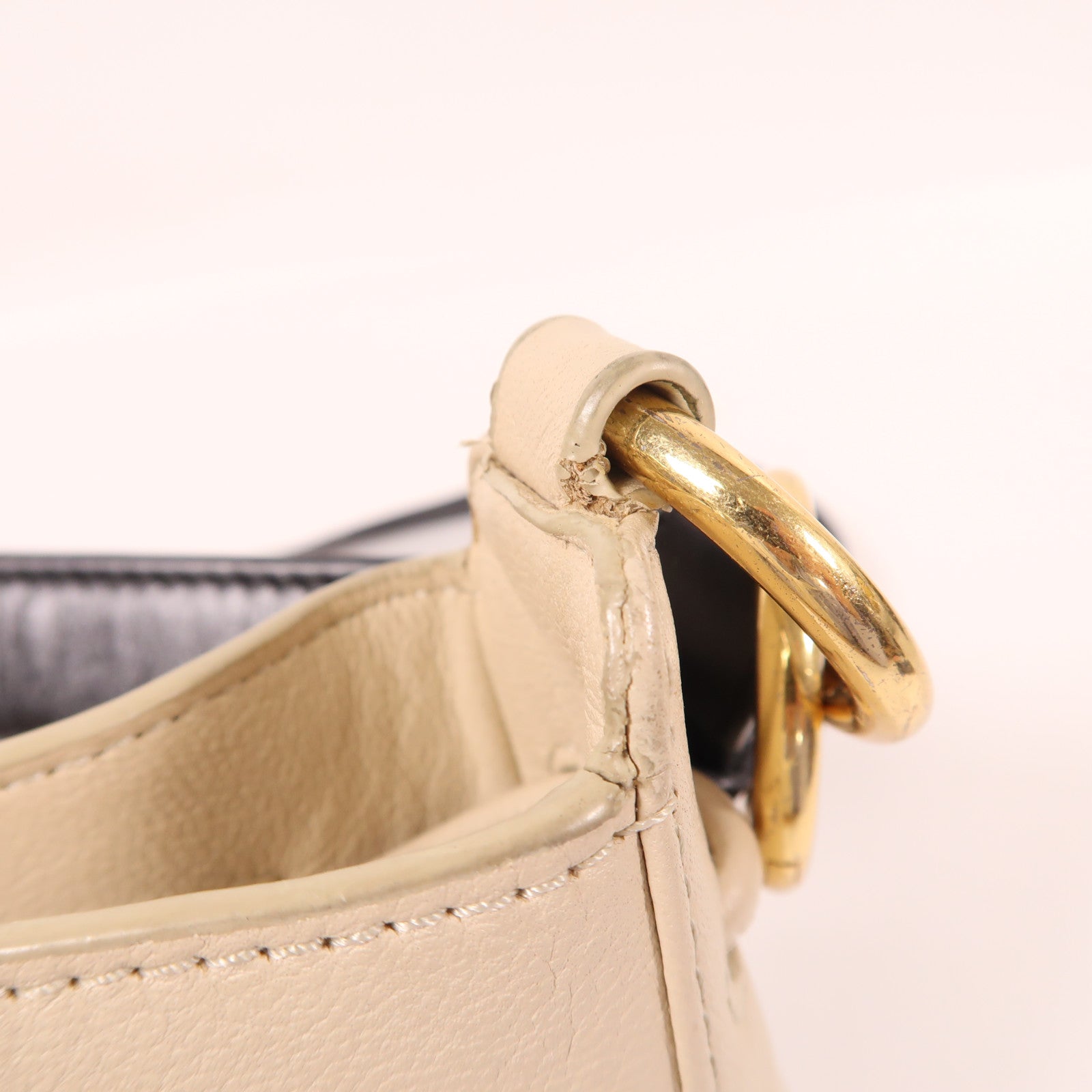 SEE BY CHLOE 牛皮皮革2 Way Shoulder金扣手挽肩背兩用袋