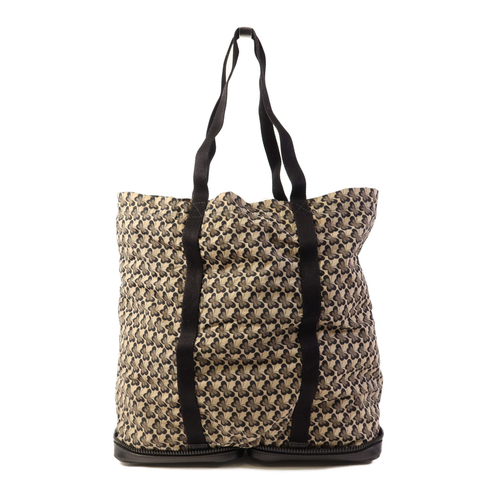 BOTTEGA VENETA 皮革/尼龍Tote Bag手挽袋