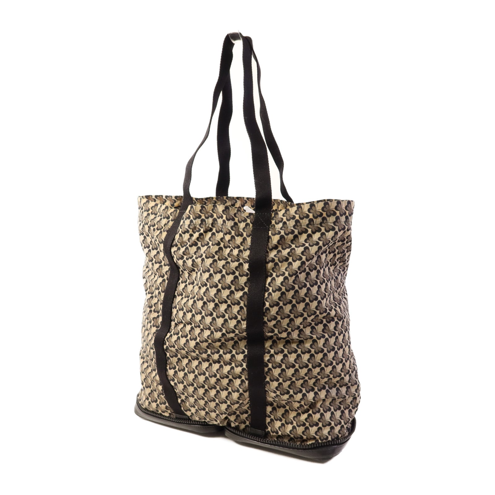 BOTTEGA VENETA 皮革/尼龍Tote Bag手挽袋