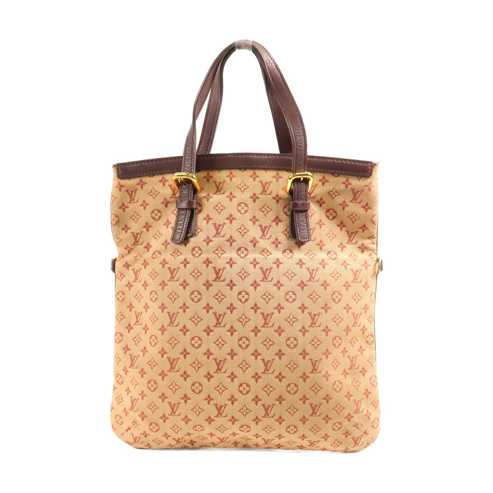 LOUIS VUITTON Monogram Mini Framcoise金扣手挽袋