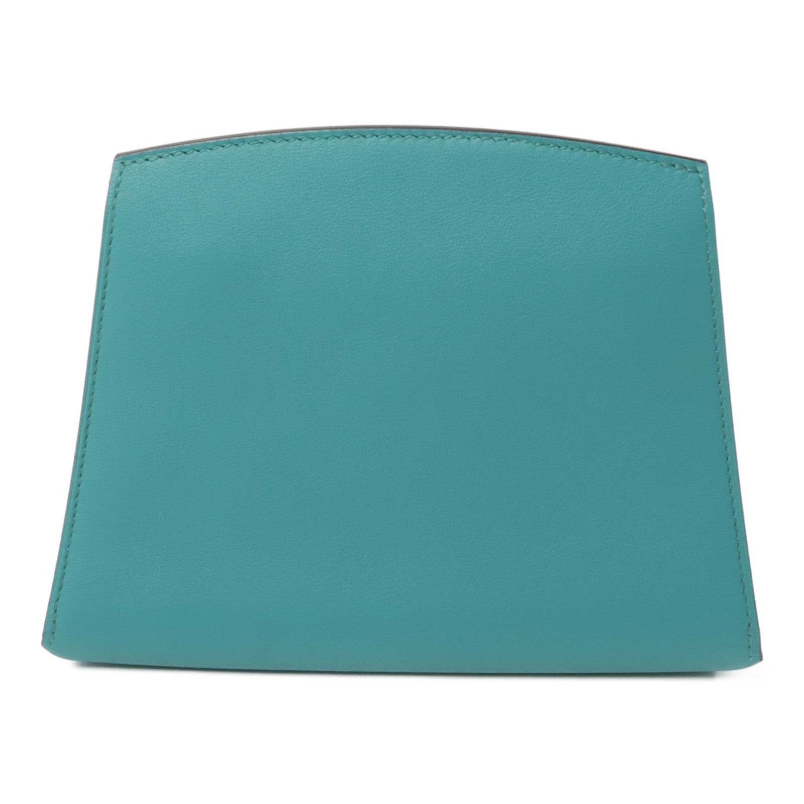 HERMES PHW Tutti Frutti Wallet Pouch Veau Swift Leather Green Yellow