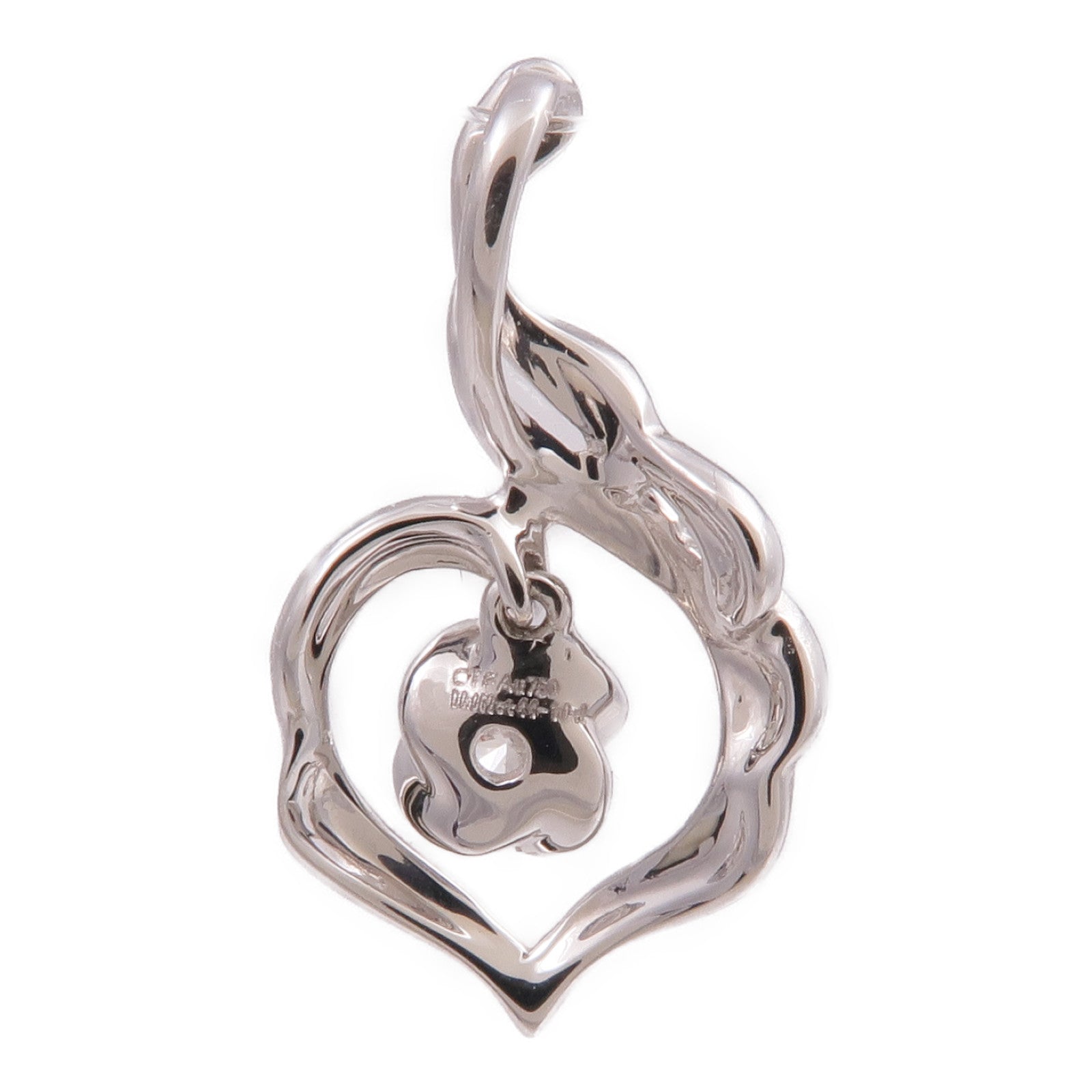 JEWELRY 【激減優惠】18K白金Diamond Pentant鑽石吊墜