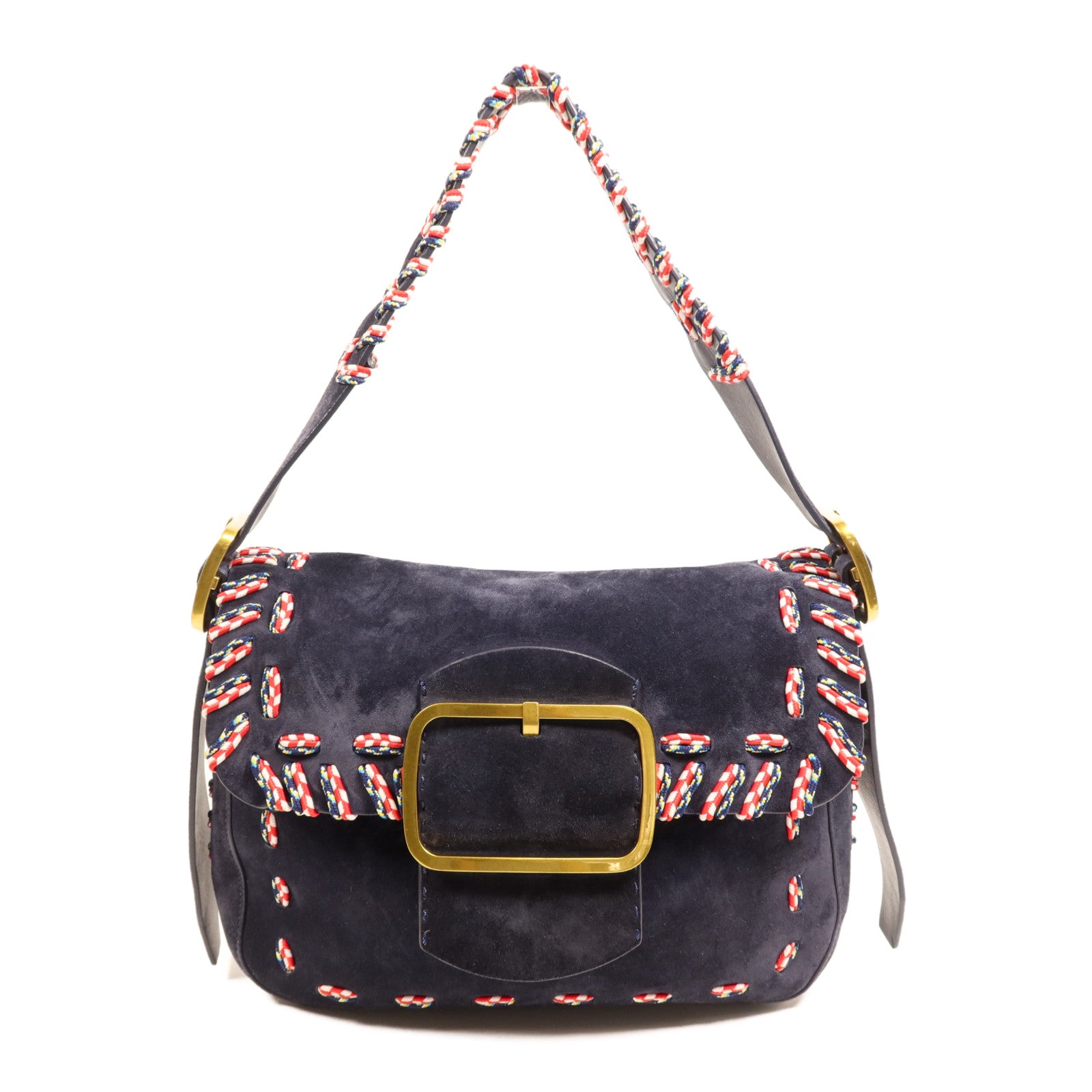 Tory Burch 皮革Shoulder Bag金扣肩背袋