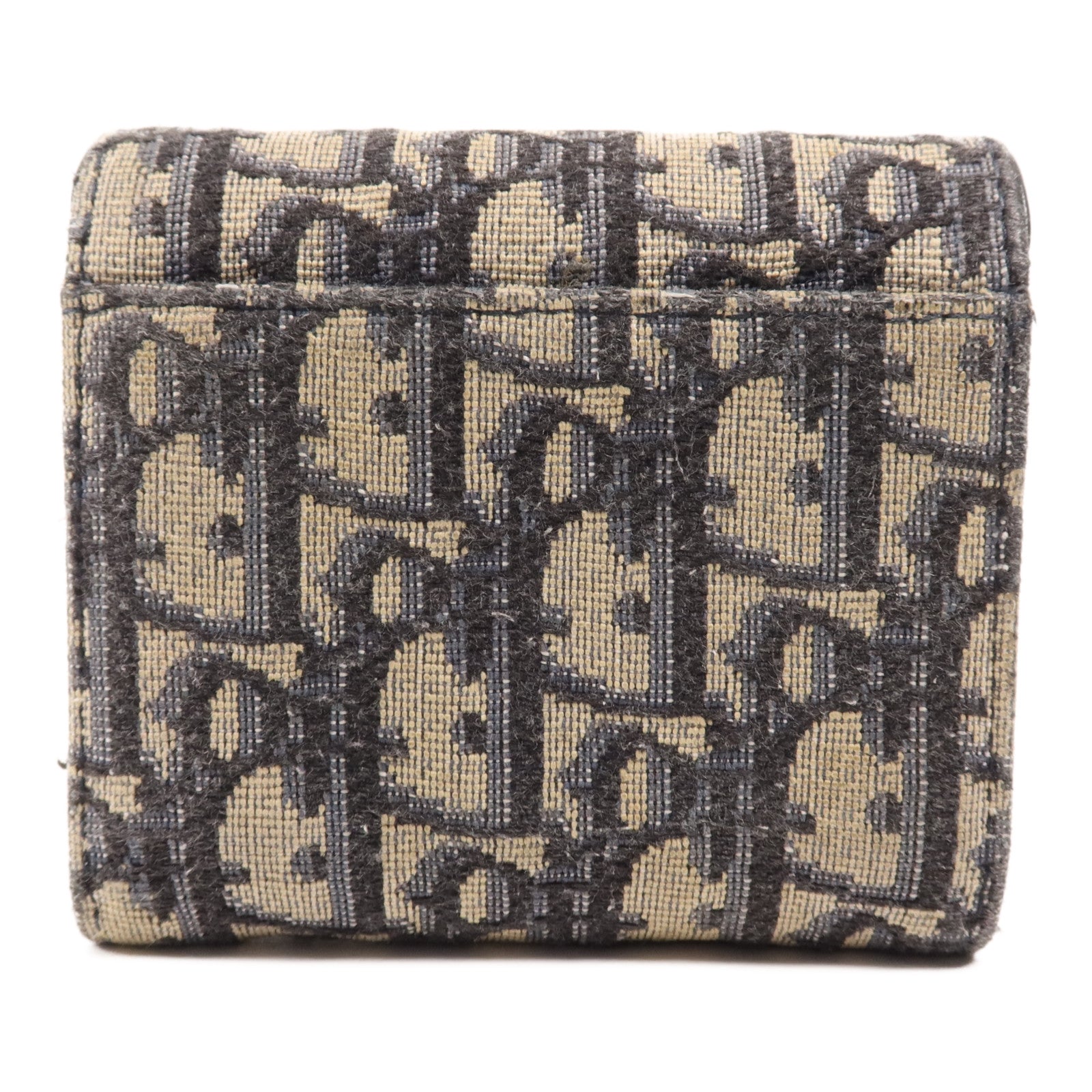 Dior 帆布Wallet金扣錢包