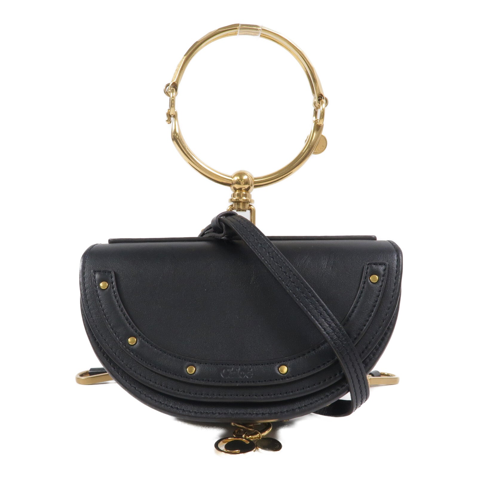 Chloe 牛皮皮革Nile Bracelet Bag手挽肩背兩用袋