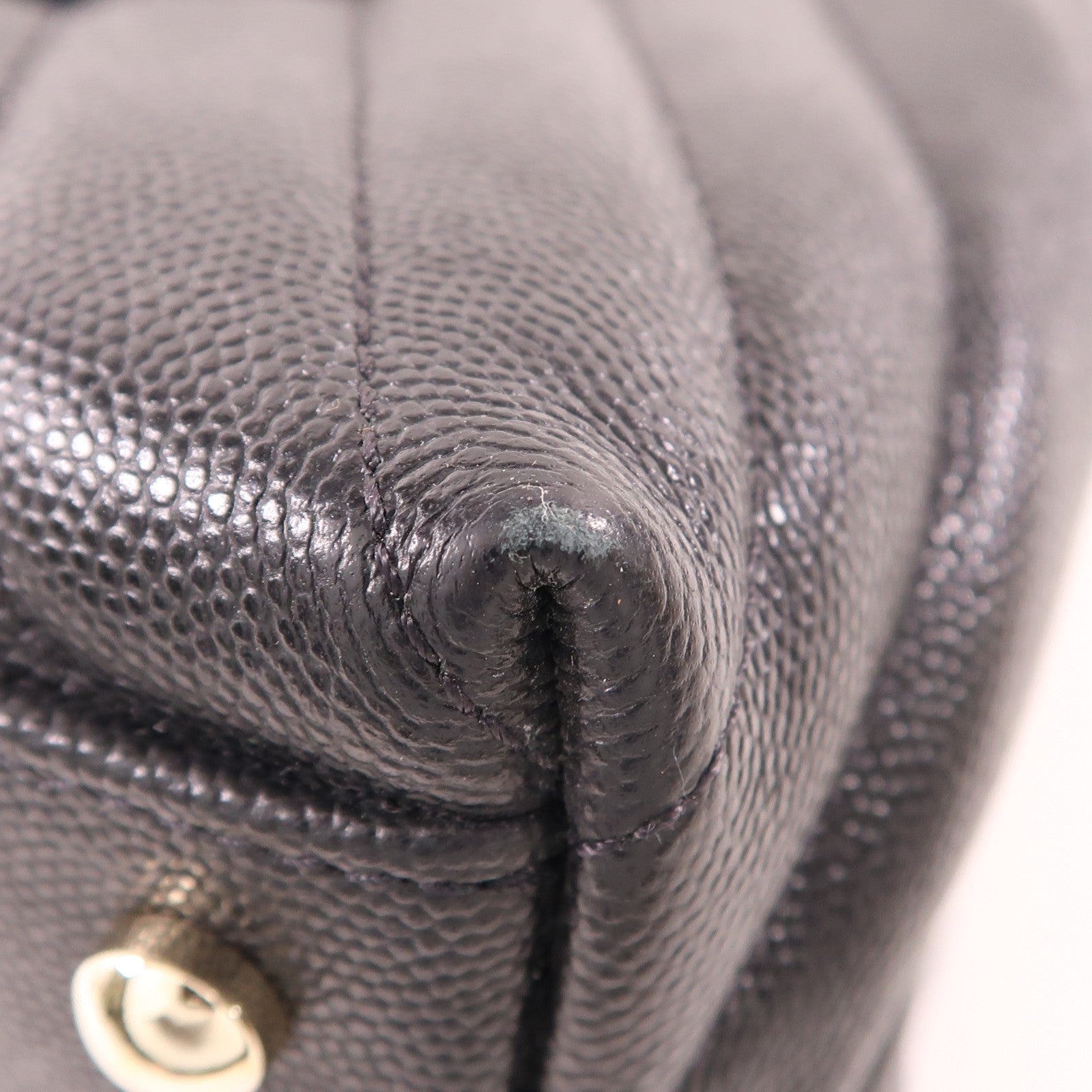 CHANEL 牛皮皮革CoCo Handle Medium金扣手挽肩背兩用袋