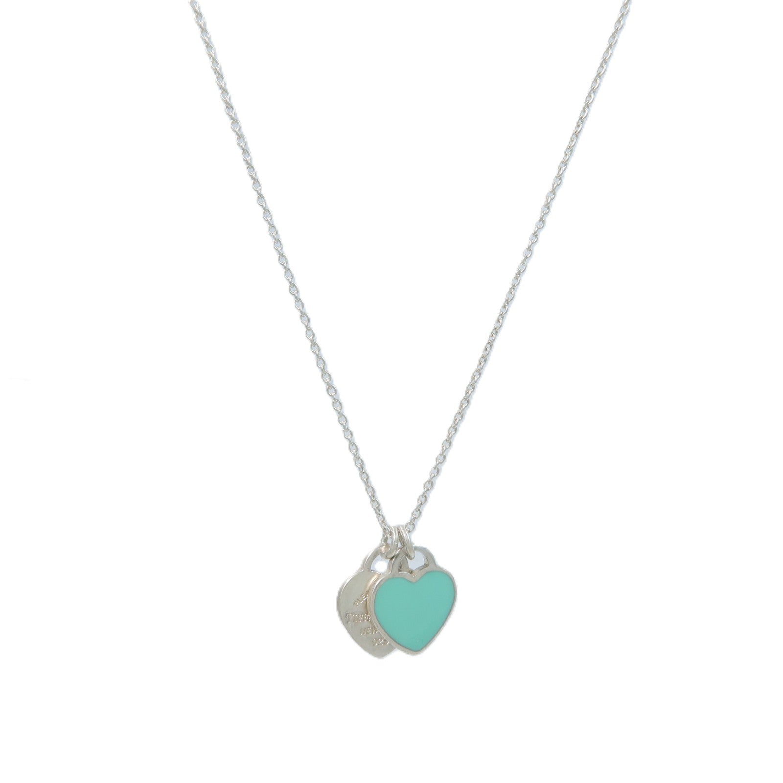 TIFFANY&CO 925純銀Mini Heare Necklace項鍊