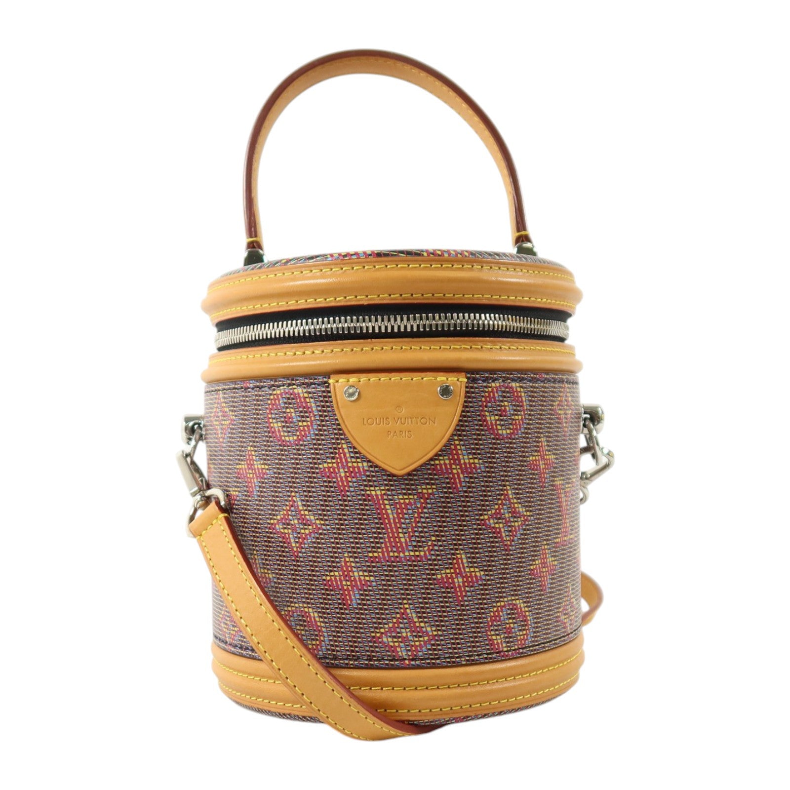 LOUIS VUITTON Monogram Pop Vanity Bag銀扣手挽肩背兩用袋