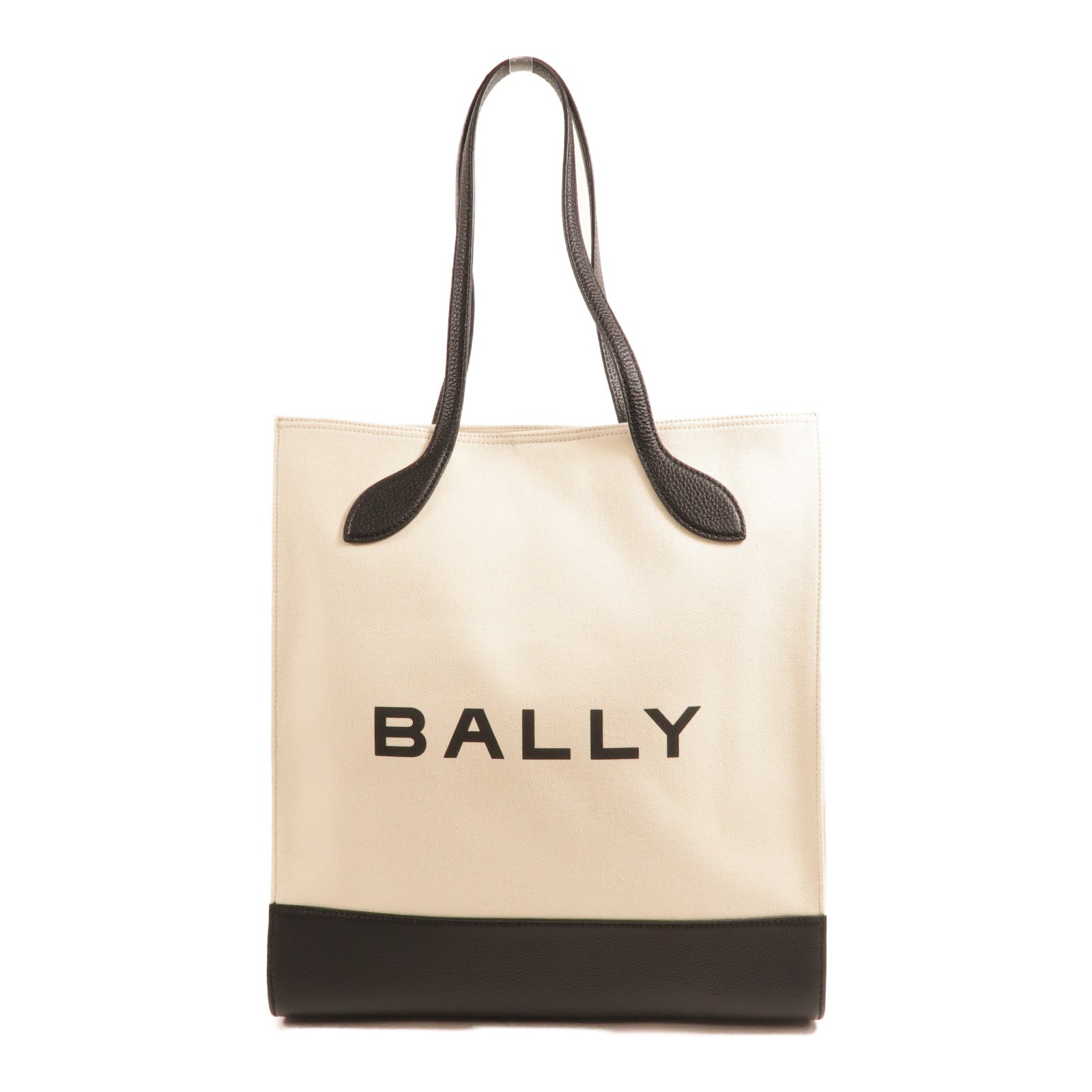 BALLY 帆布Bar Keep On Tote Bag肩背袋