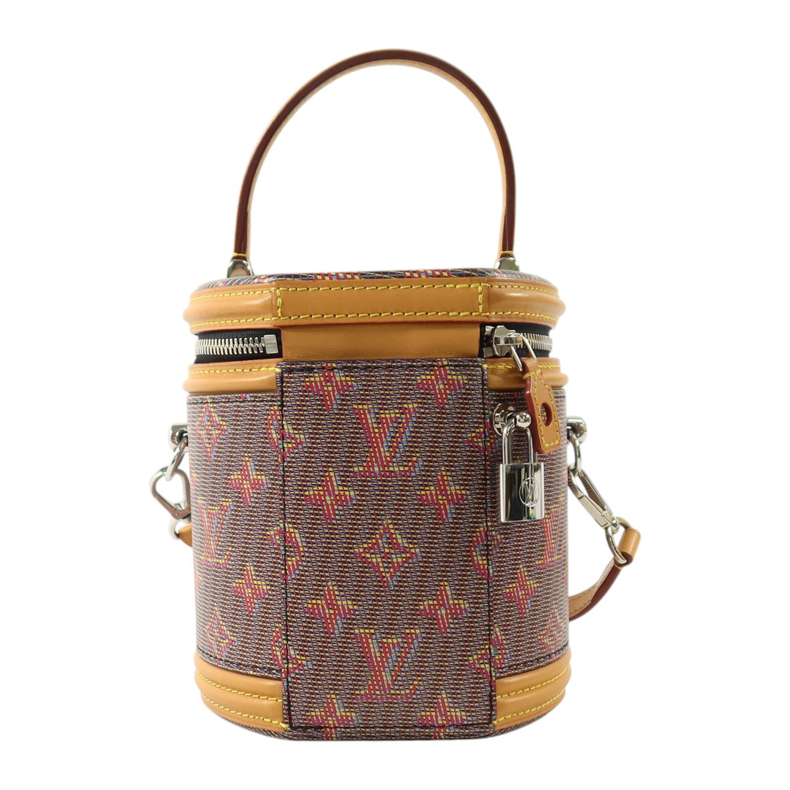 LOUIS VUITTON Monogram Pop Vanity Bag銀扣手挽肩背兩用袋