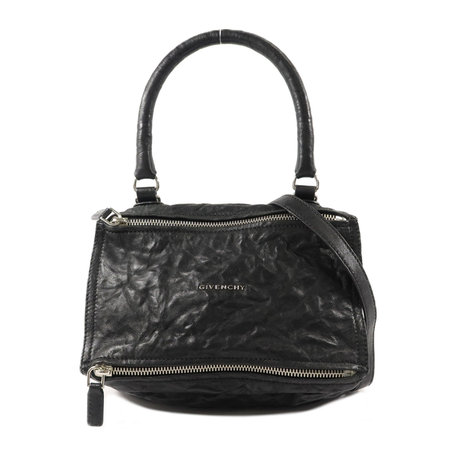 GIVENCHY 牛皮皮革Pandora Medium手挽肩背兩用袋