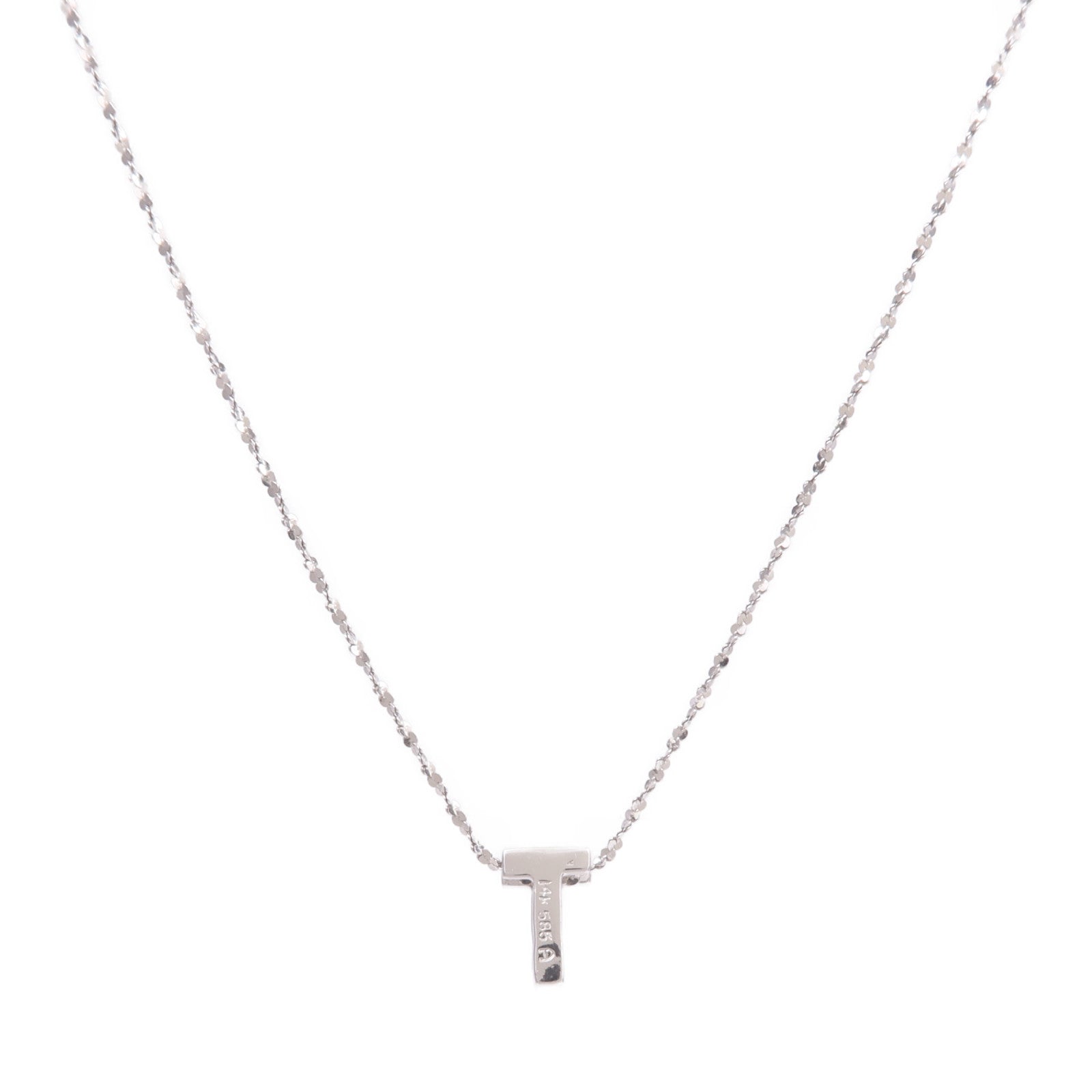 JEWELRY 18K/14K白金Diamond Necklace鑽石項鍊