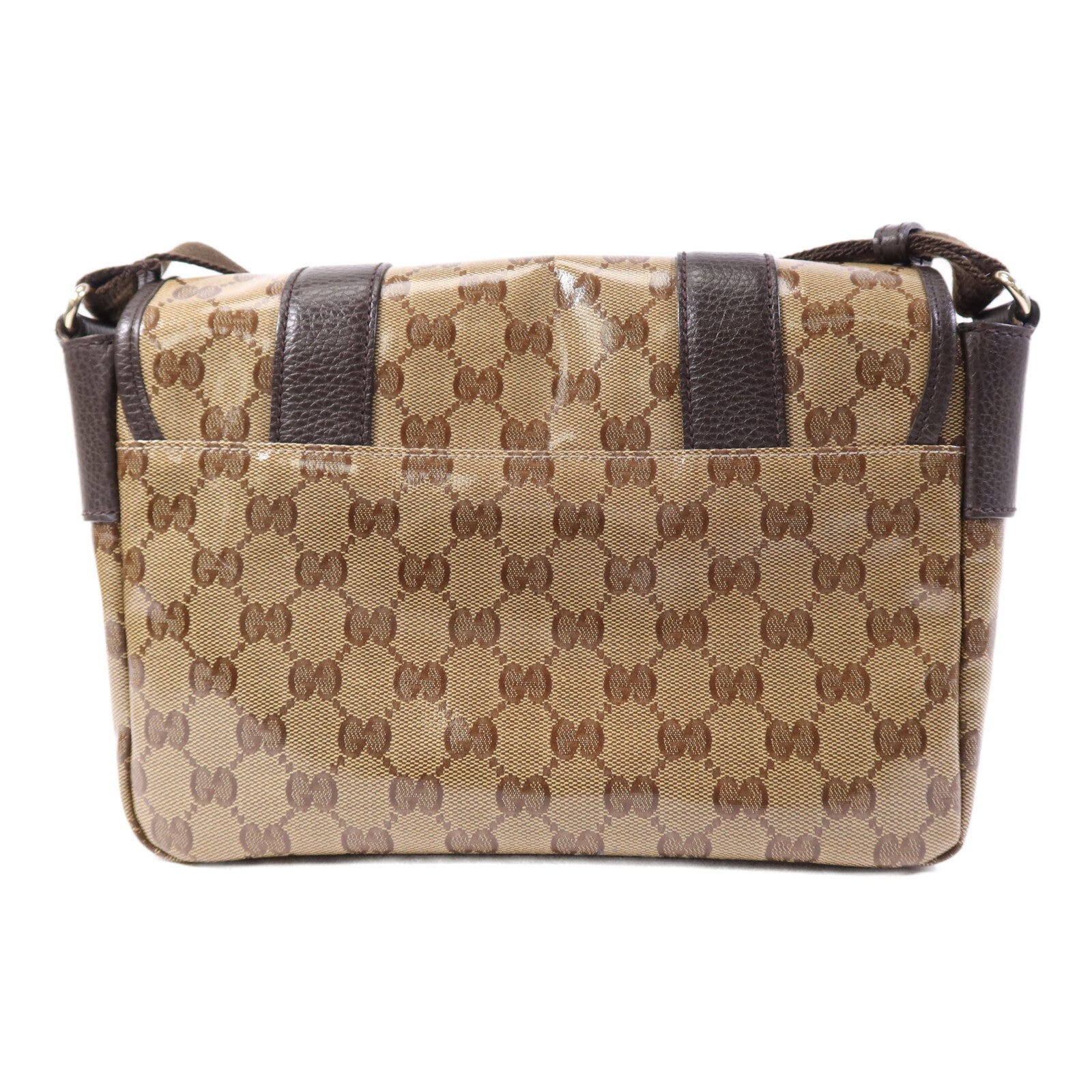 GUCCI 【激減優惠】PVC Diamante Mesher銀扣肩背袋
