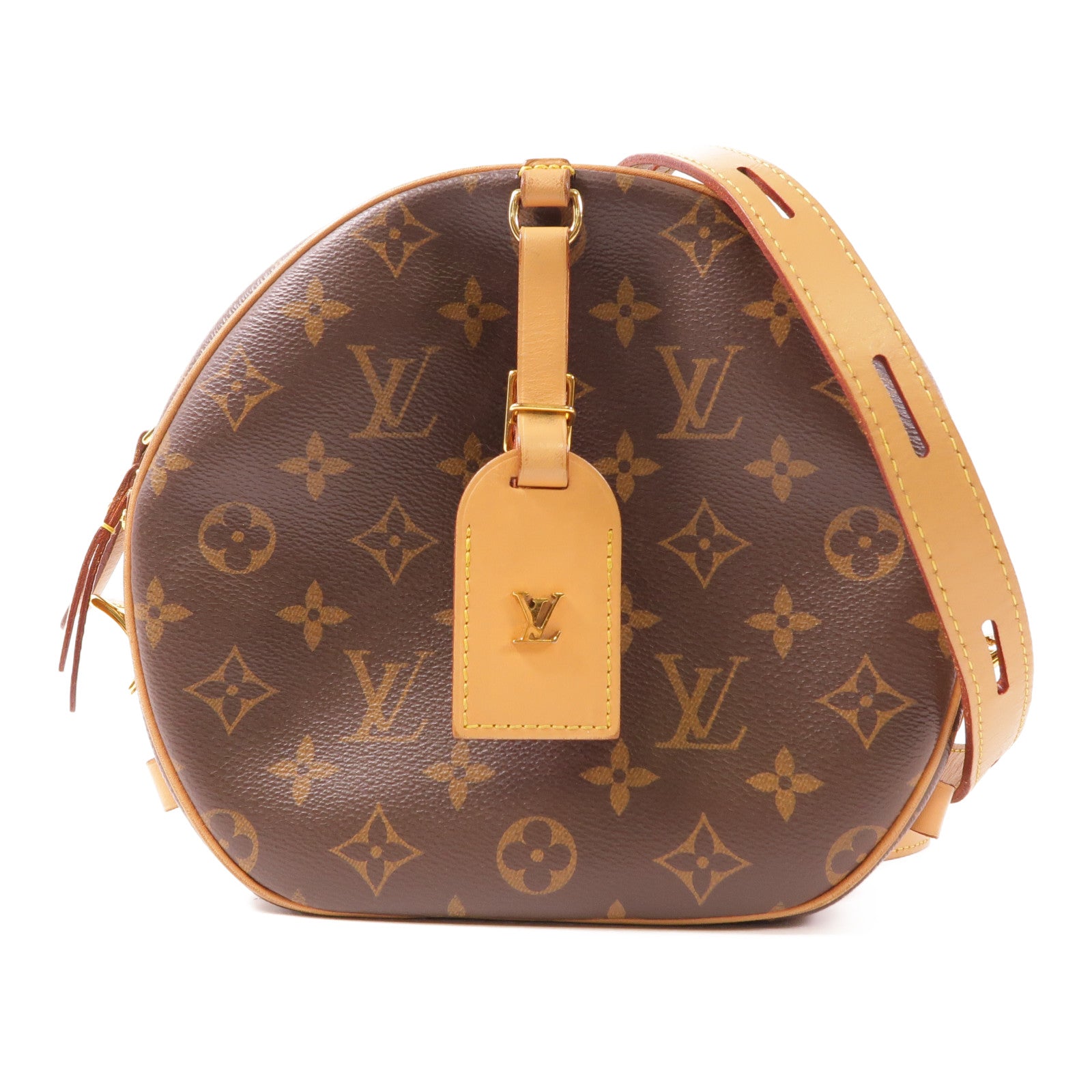 LOUIS VUITTON LV GHW Boite Chapeau Souple Shoulder Bag M45647 Monogram Brown