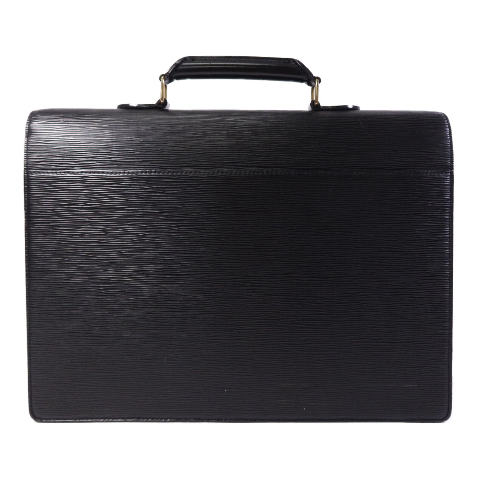 LOUIS VUITTON Epi Porte Document Bandouliere Briefcase金扣公事包