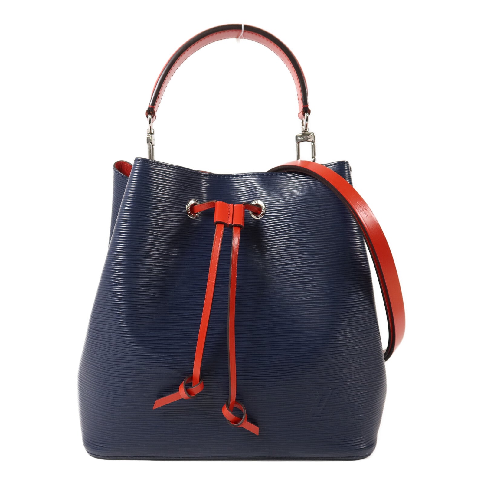 LOUIS VUITTON Epi NeoNoe MM銀扣手挽肩背兩用袋