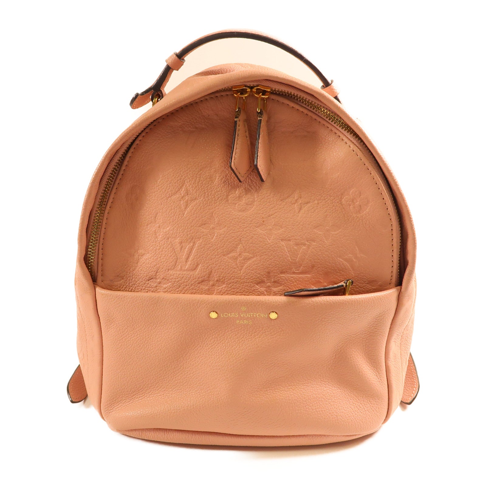LOUIS VUITTON Monogram Empreinte Sorbonne Backpack金扣背包