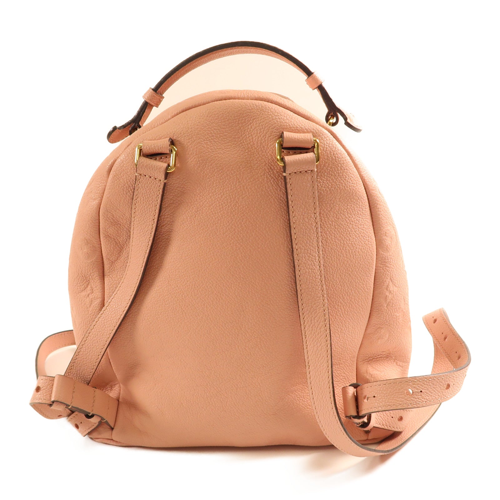 LOUIS VUITTON 【激減優惠】Monogram Empreinte Sorbonne Backpack金扣背包