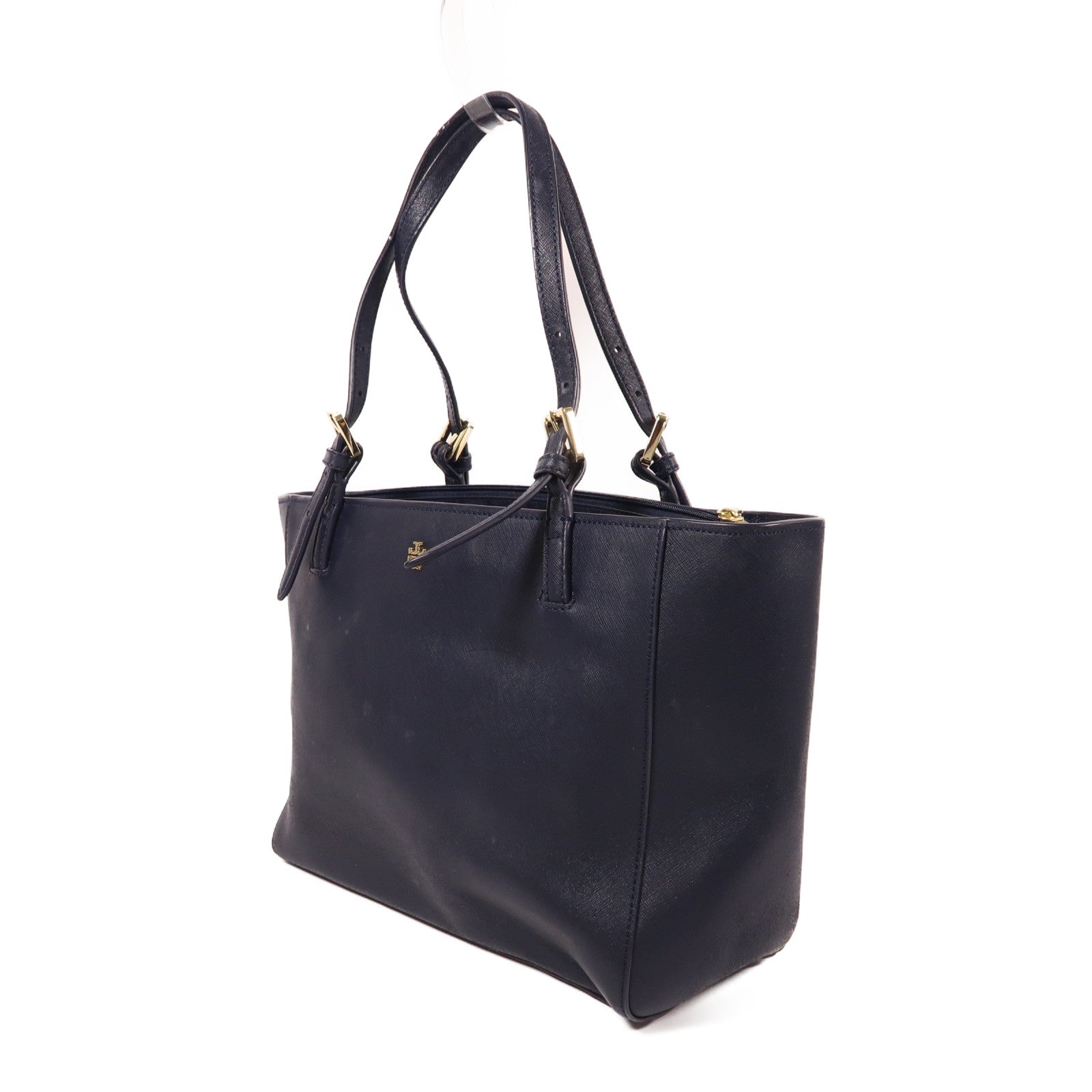 牛皮皮革Tote Bag金扣手挽肩背兩用袋