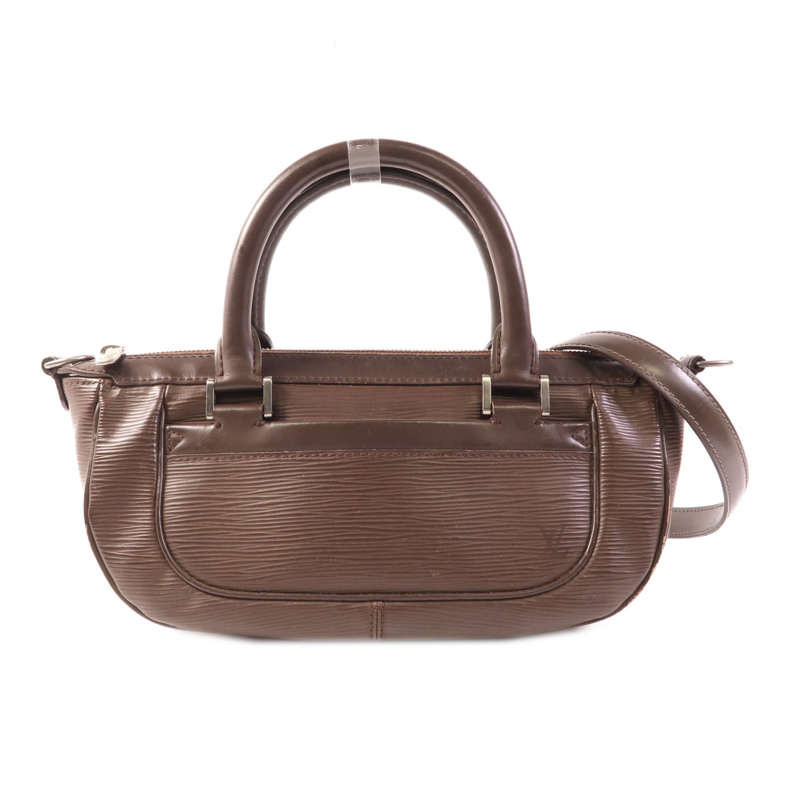 LOUIS VUITTON Epi Dhanura PM銀扣手挽肩背兩用袋