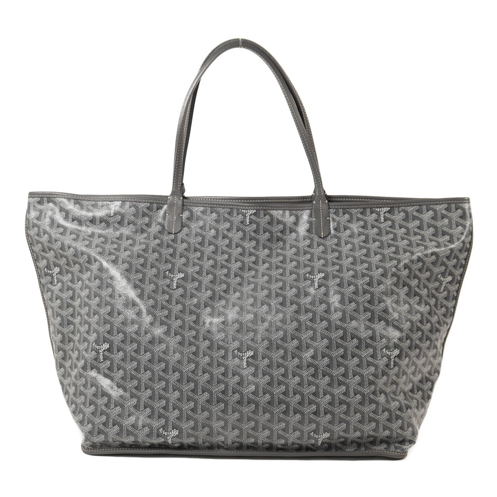 GOYARD 塗層帆布/牛皮皮革Anjou GM手挽袋