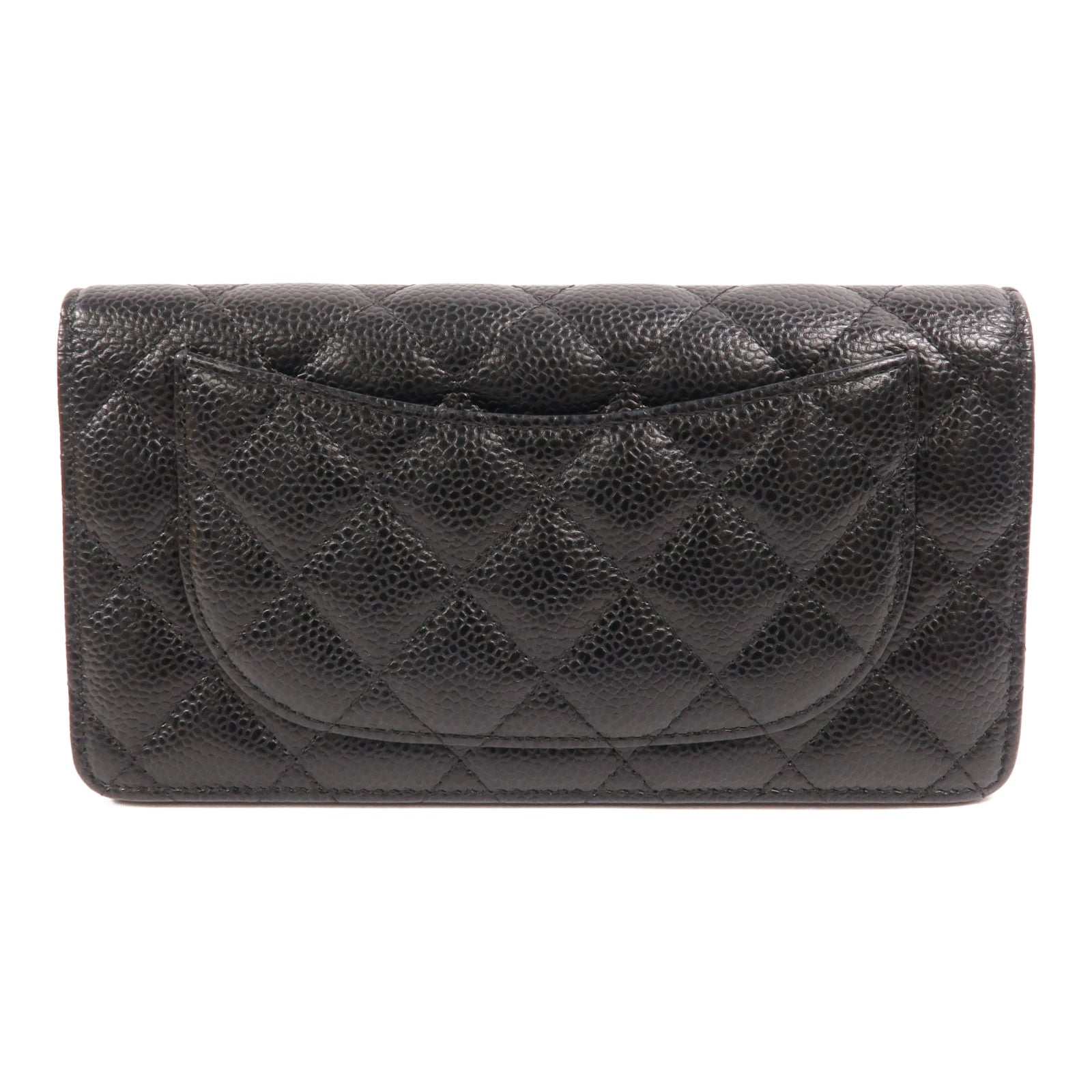 CHANEL 牛皮皮革Classic Long Flap Wallet長錢包