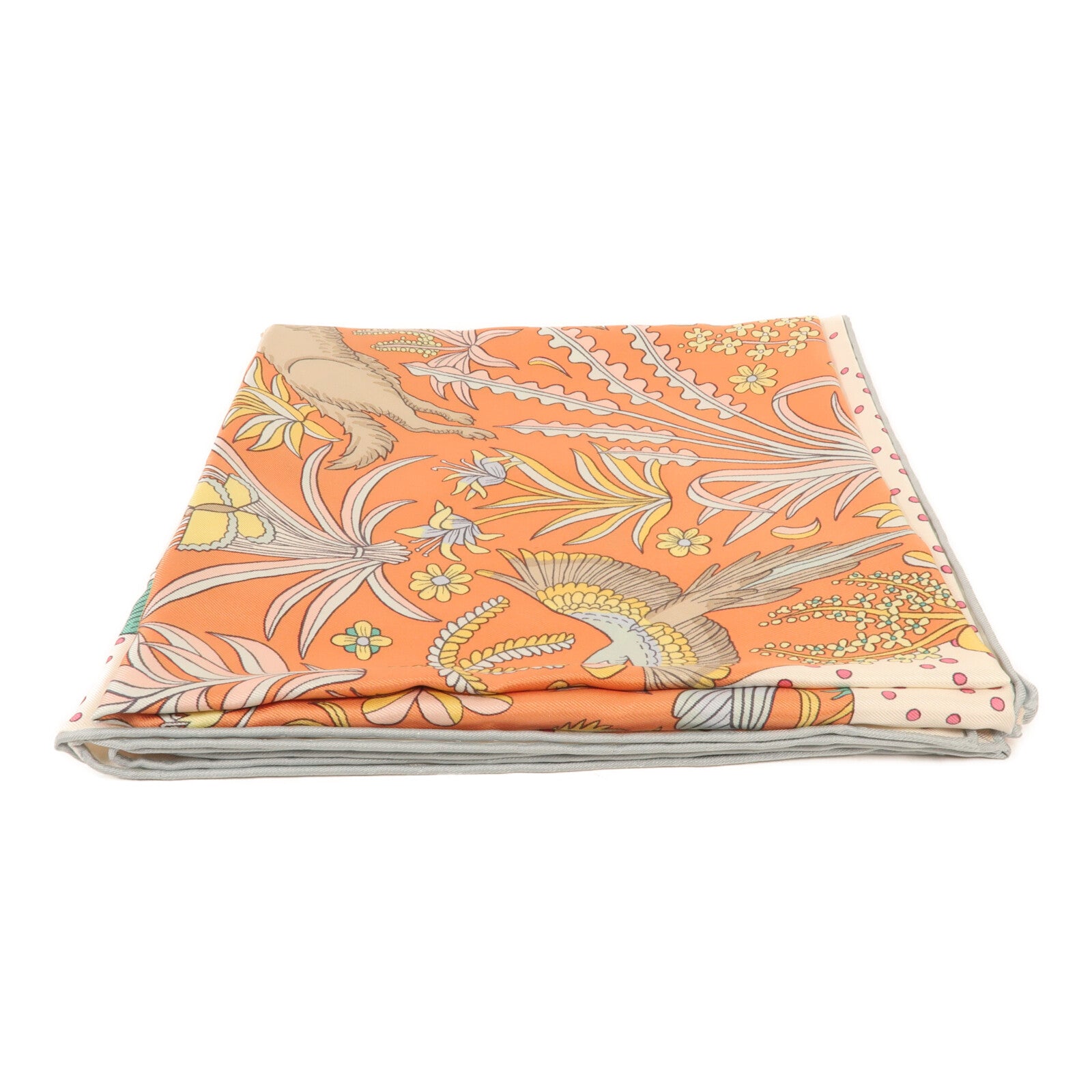 HERMES 【萬聖節商品】絲質Carre 90絲巾