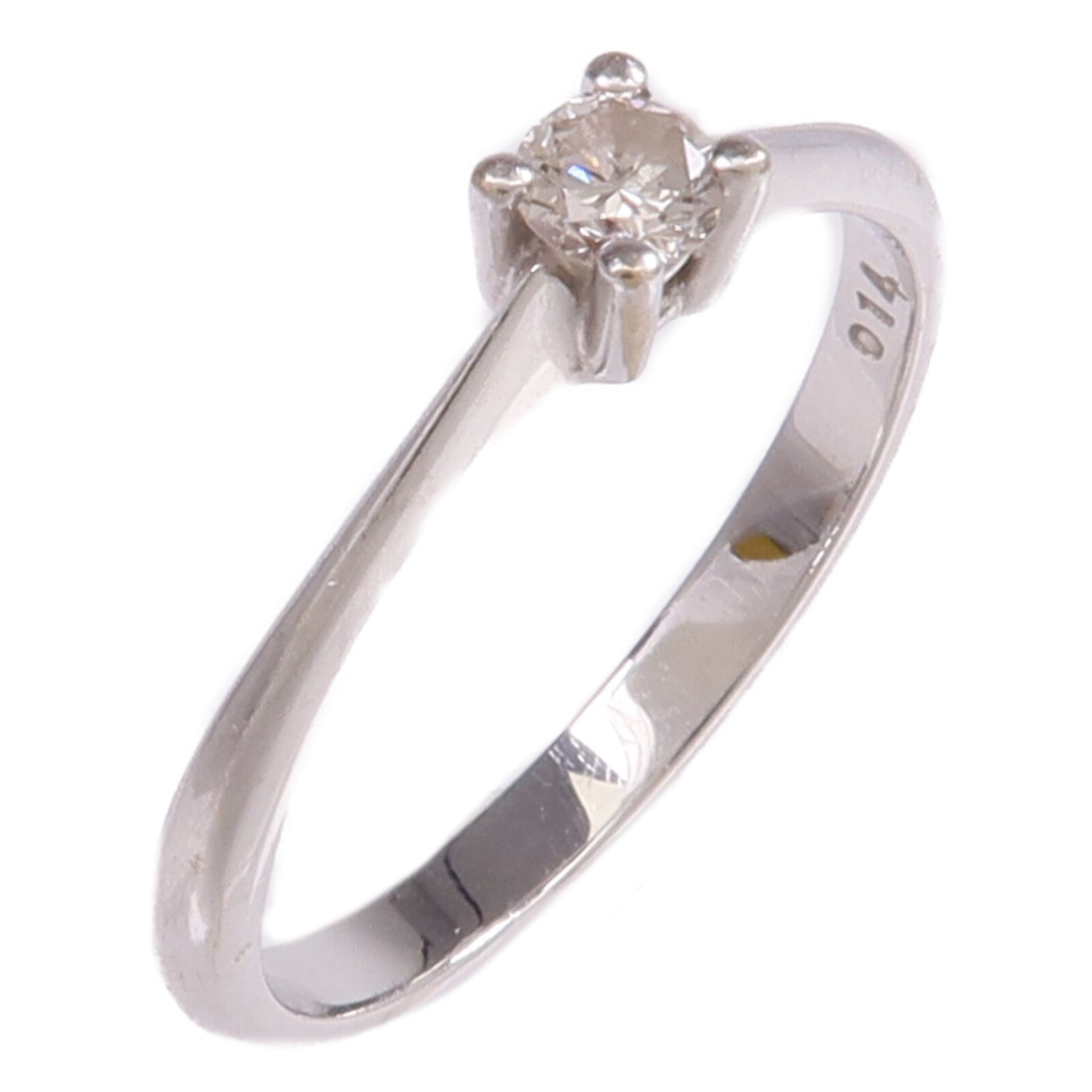 JEWELRY 【激減優惠】18K白金Diamond Ring鑽石戒指US#6.5